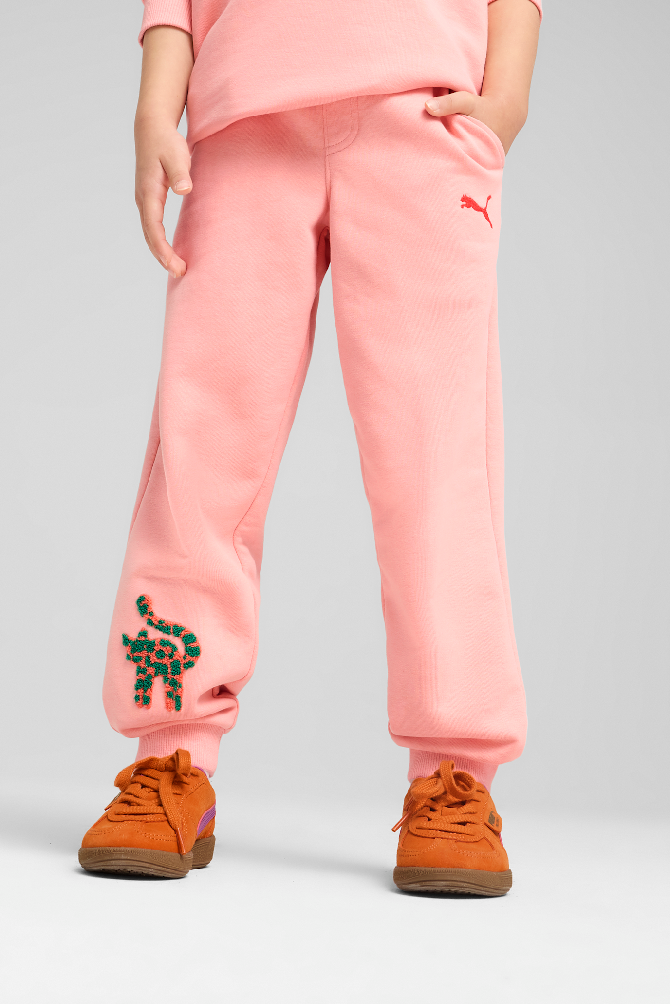 Дитячі рожеві спортивні штани Cats Club Sweatpants Kids 1