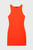 Женское оранжевое платье