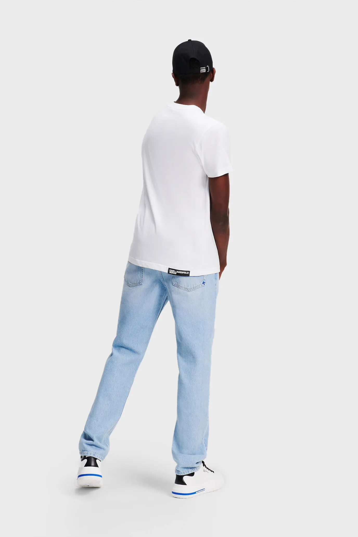 Мужские голубые джинсы 2