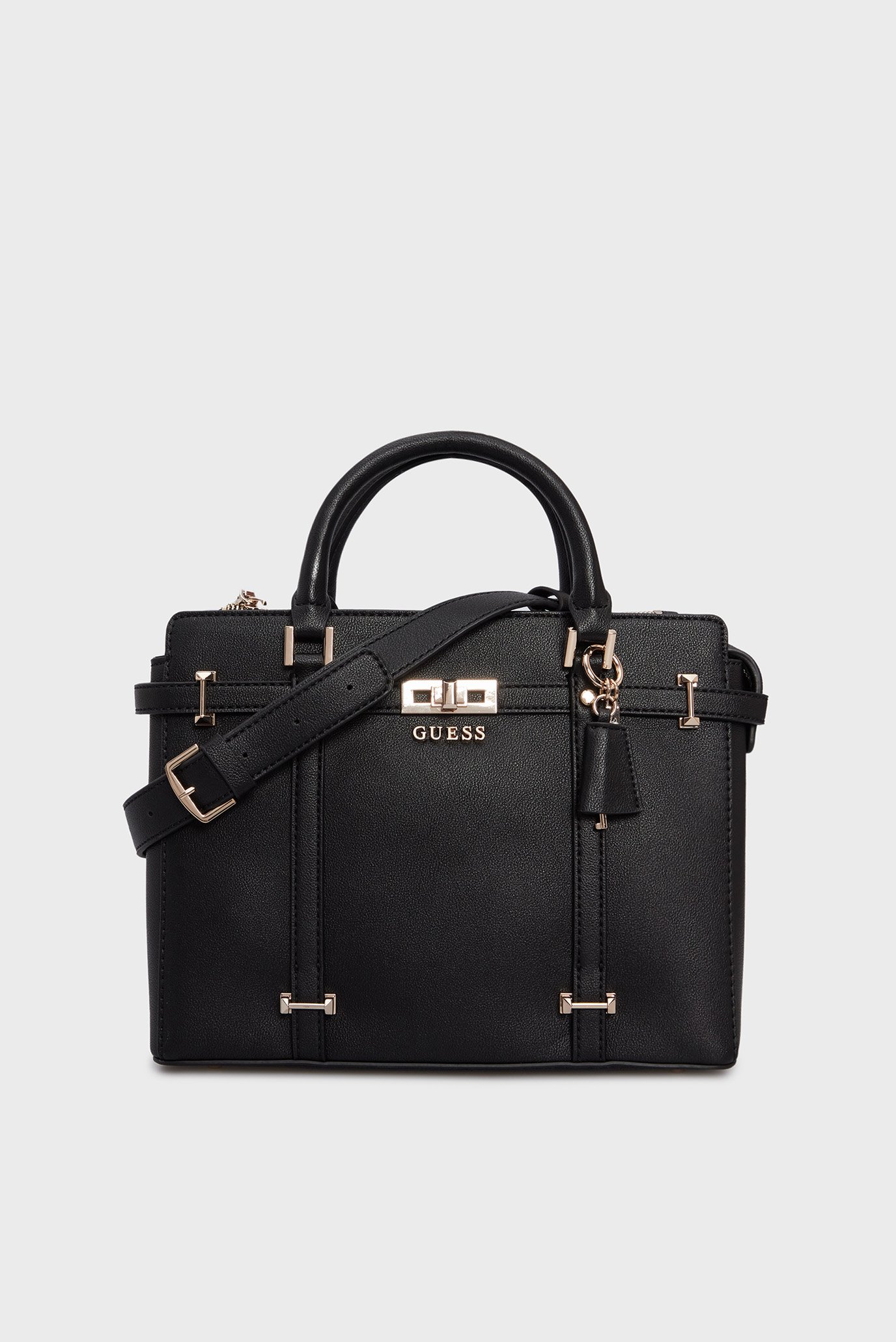 Женская черная сумка EMILEE LUXURY SATCHEL 1