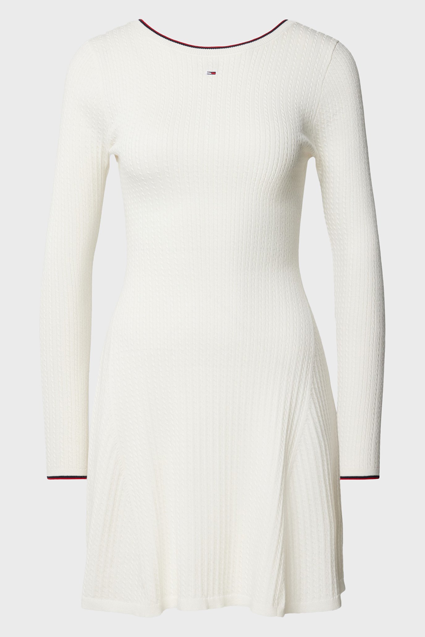 Женское белое платье TJW F&F CABLE SWEATER DRESS 1