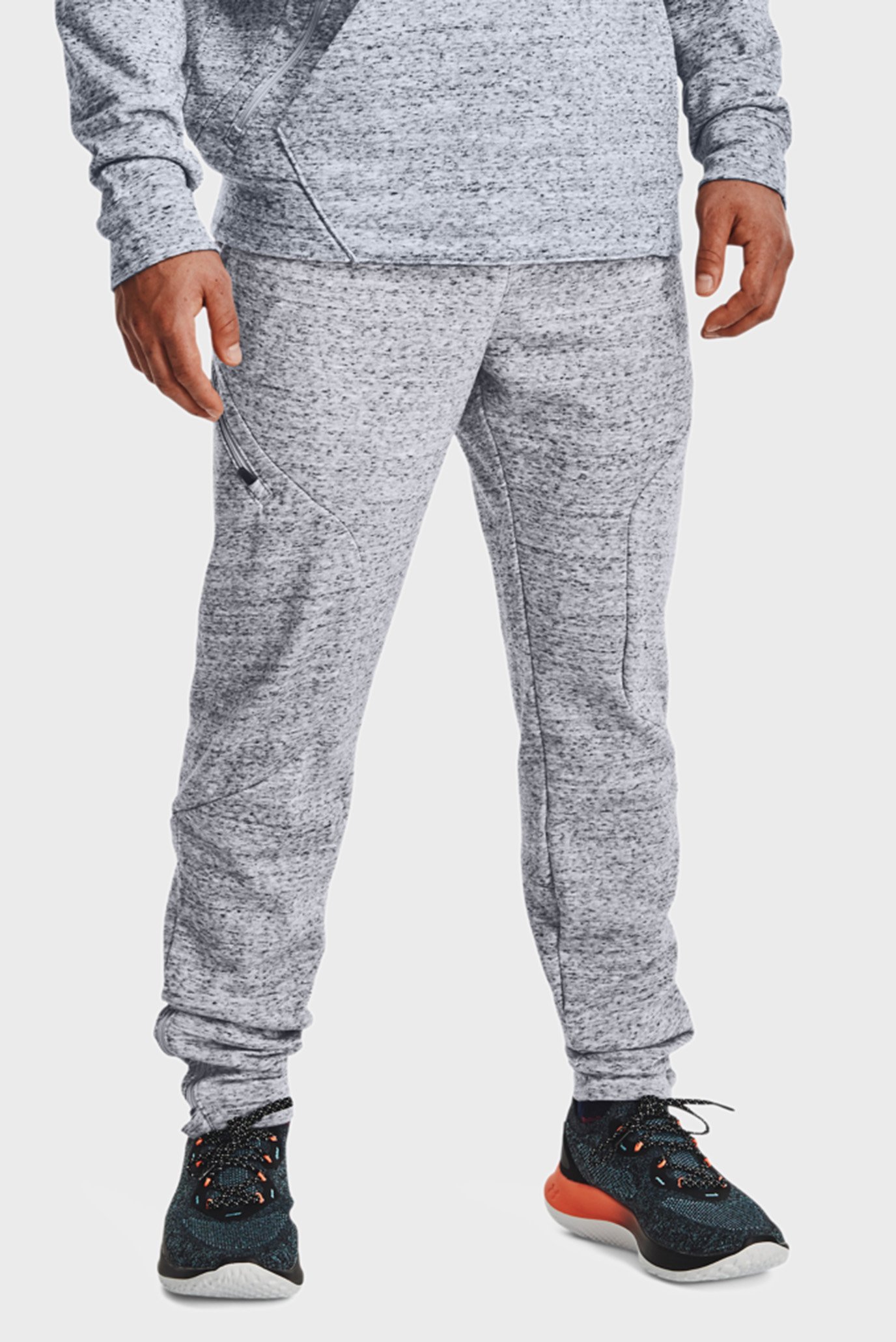 Чоловічі сірі спортивні штани CURRY JOGGER 1