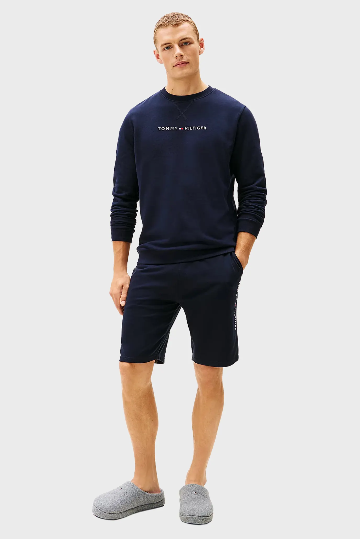 Мужские серые тапочки HOUSE 6