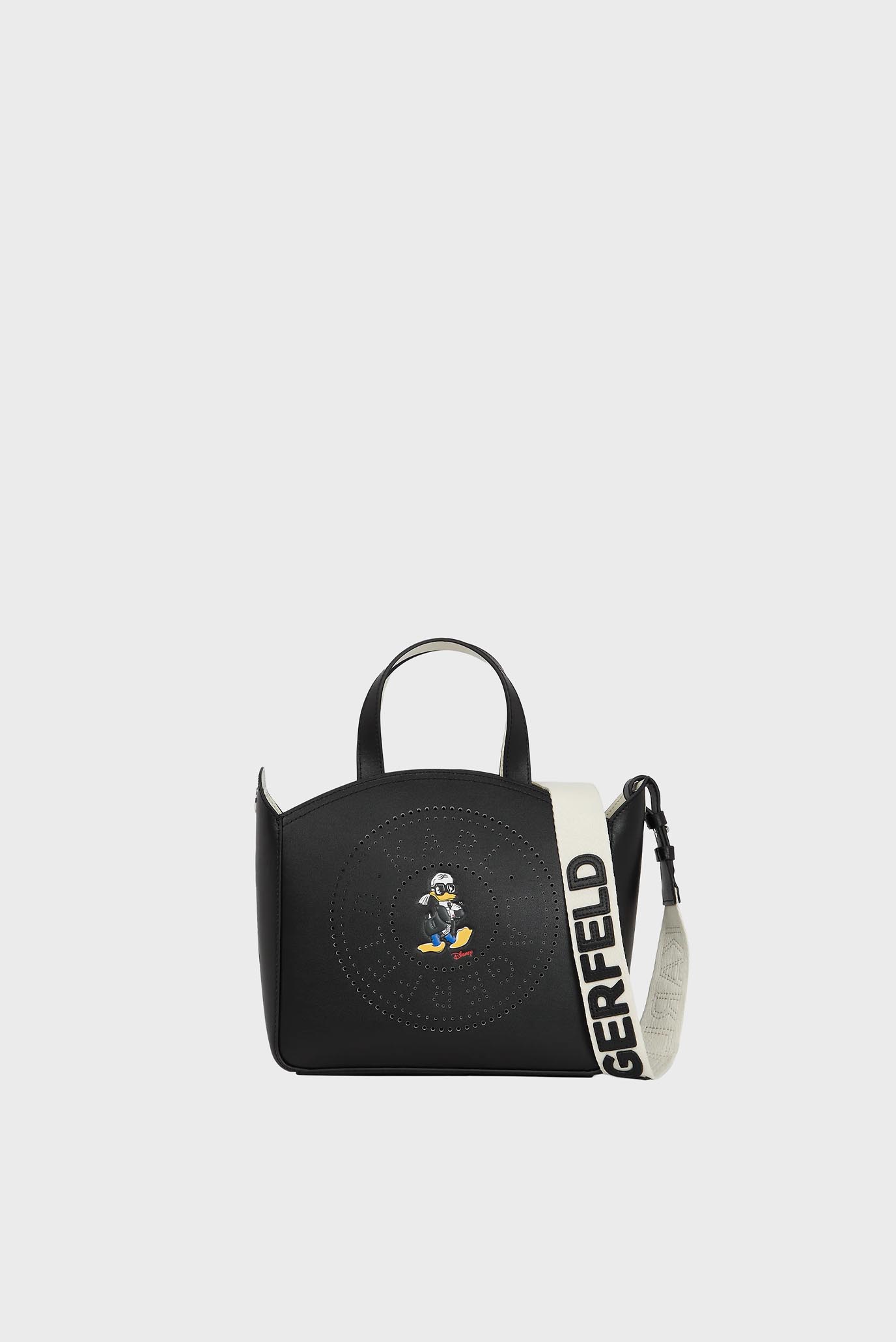 Женская черная кожаная сумка Karl x Disney Черный ONESIZE Karl Lagerfeld A3W30266 Женская черная кожаная сумка Karl x Disney Черный ONESIZE Karl Lagerfeld A3W30266