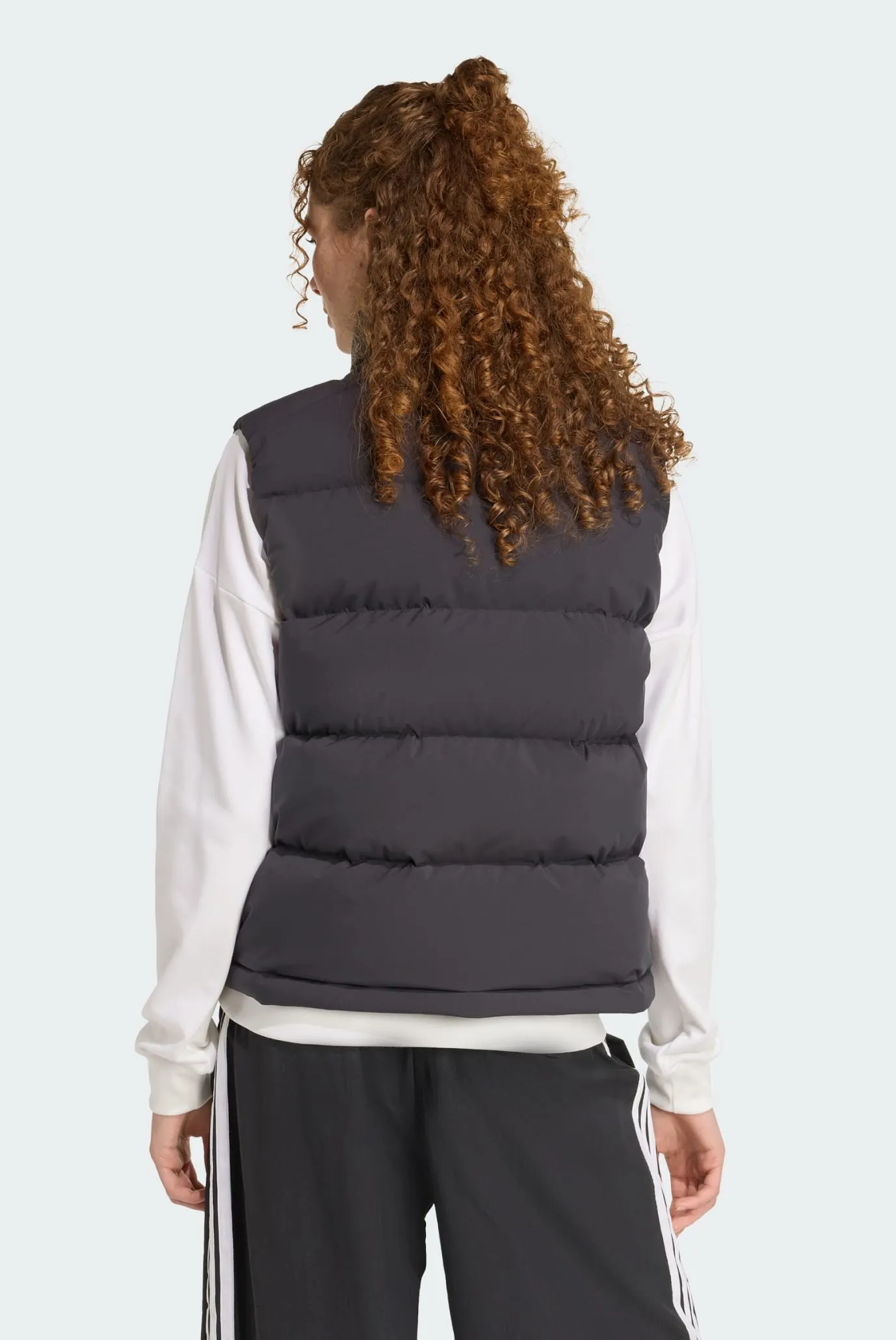 Жіночий чорний пуховий жилет Helionic CLIMAWARM Relaxed 3