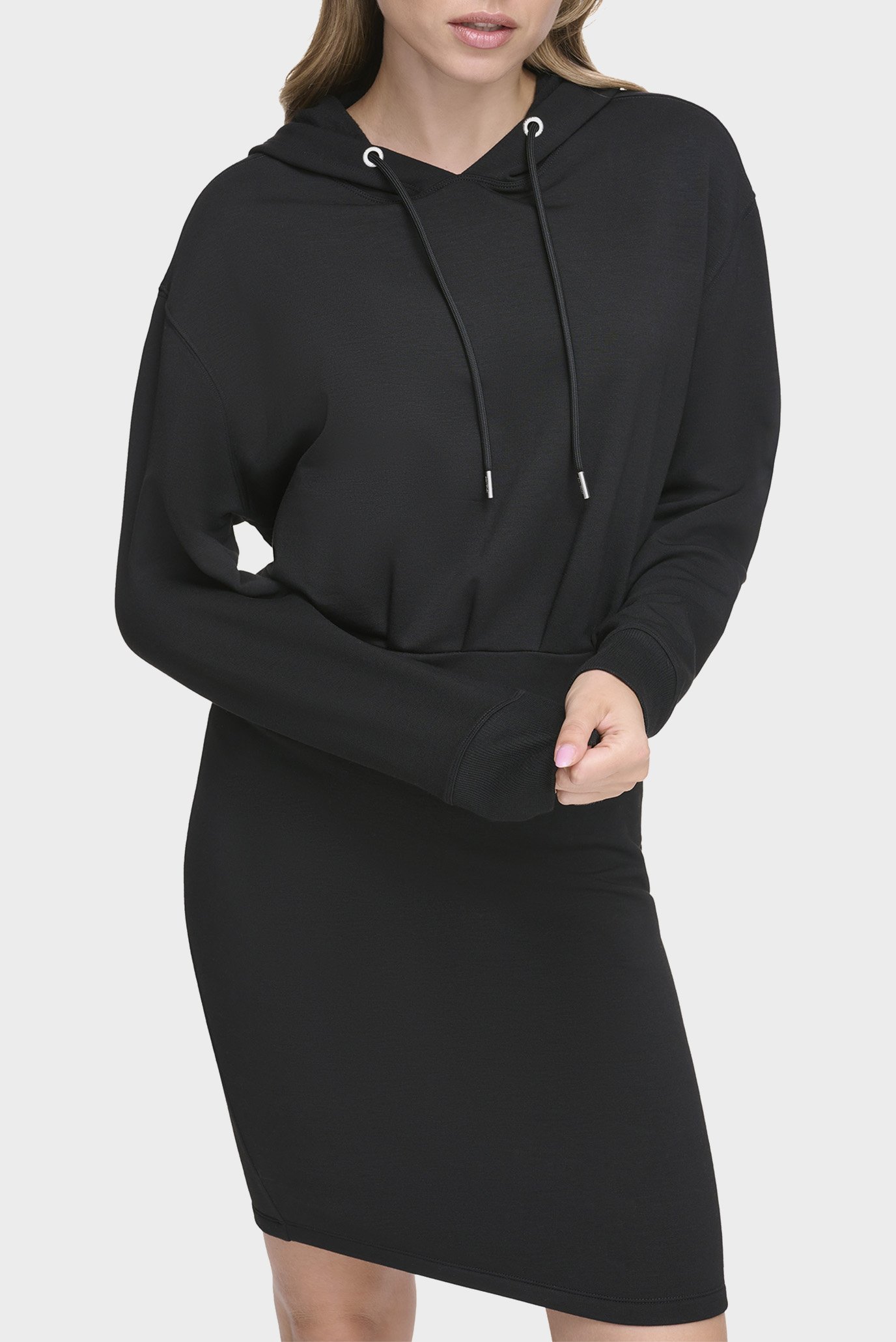 Женское черное платье Черный L DKNY DP3D4832 Женское черное платье Черный L DKNY DP3D4832