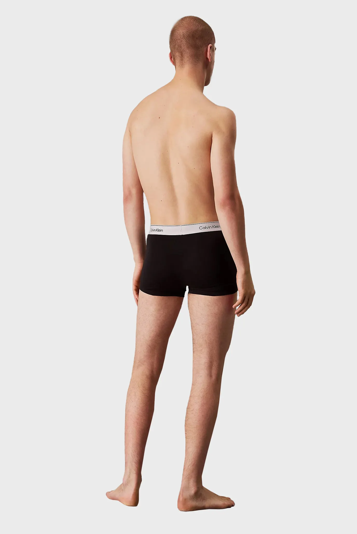 Чоловічі чорні боксери (3 шт) TRUNK 3