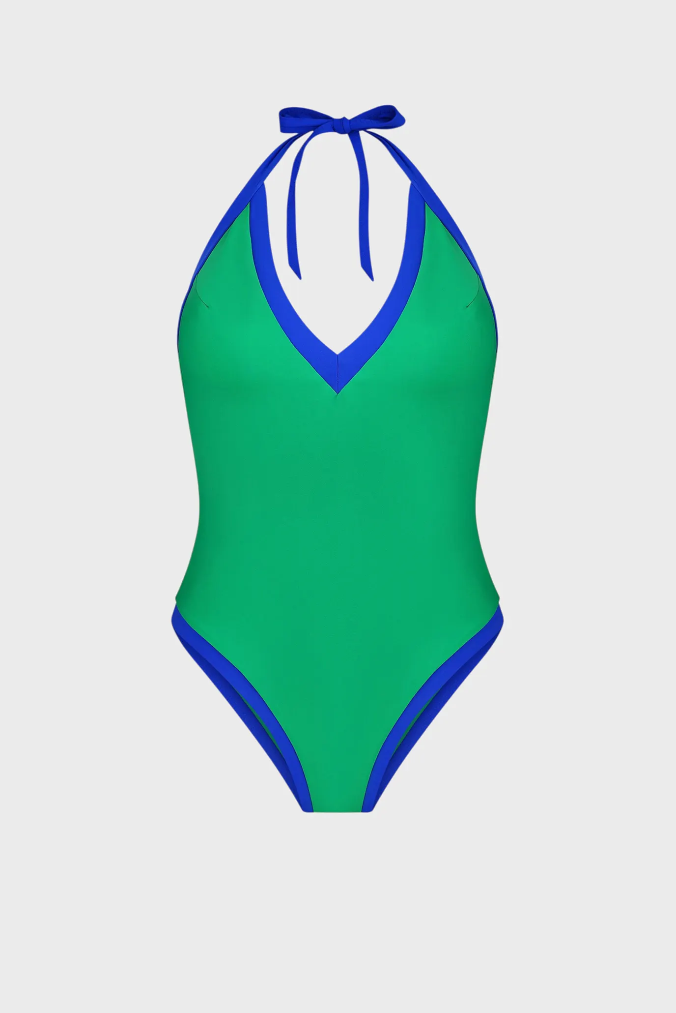 Жіночий зелений купальник 4