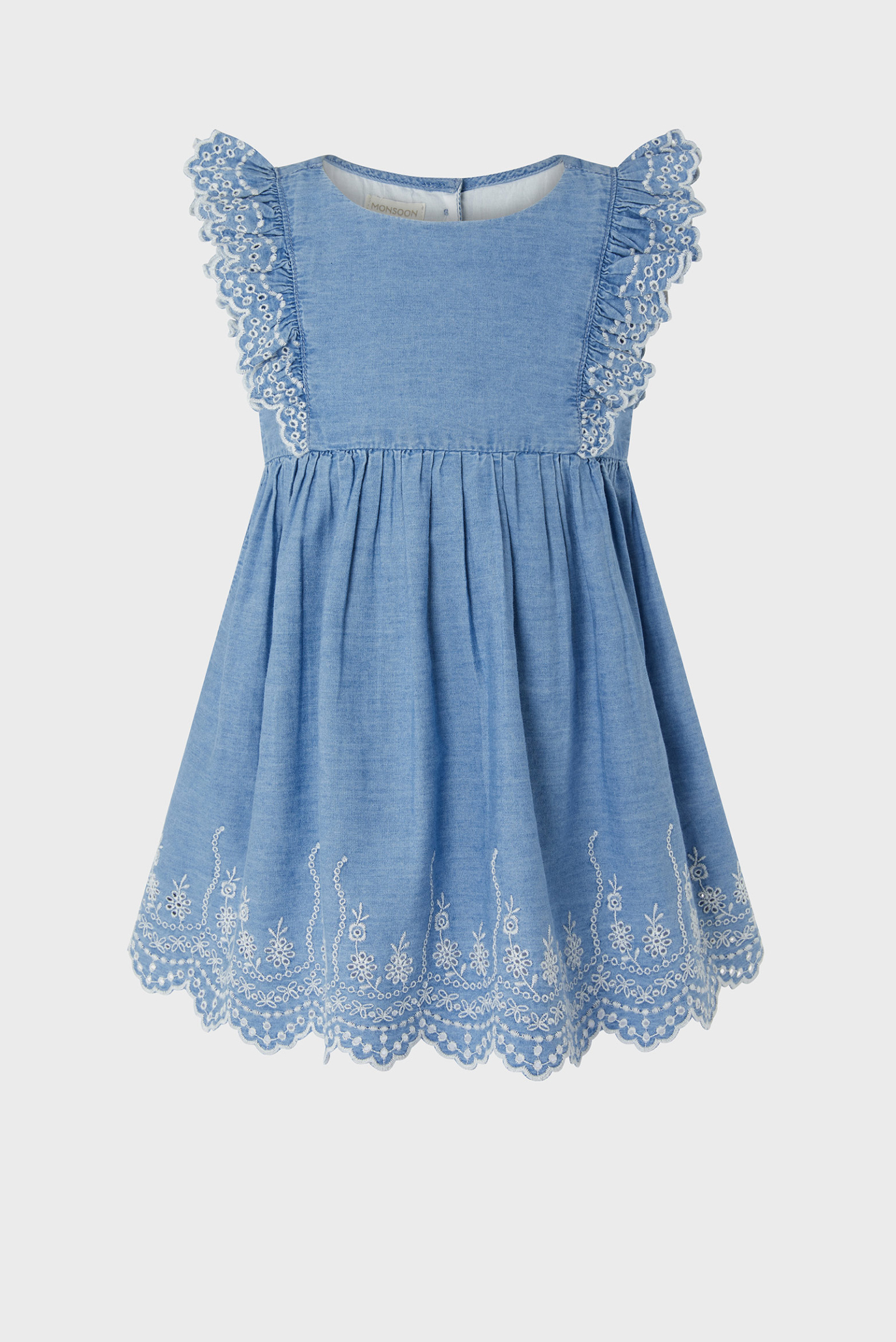 Детское голубое платье Baby Callie Dress 1