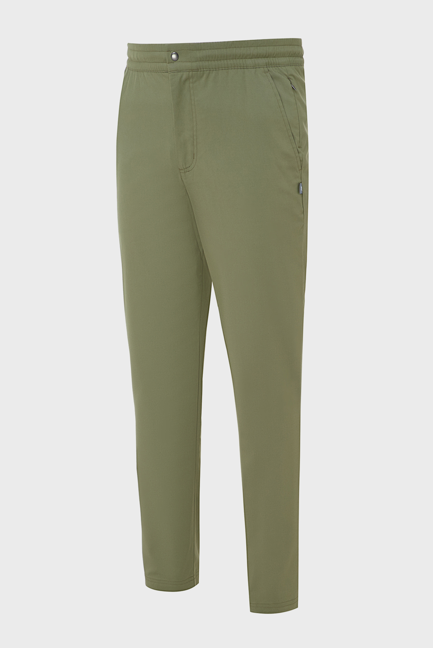 Мужские оливковые спортивные брюки Icon Twill Taper 1
