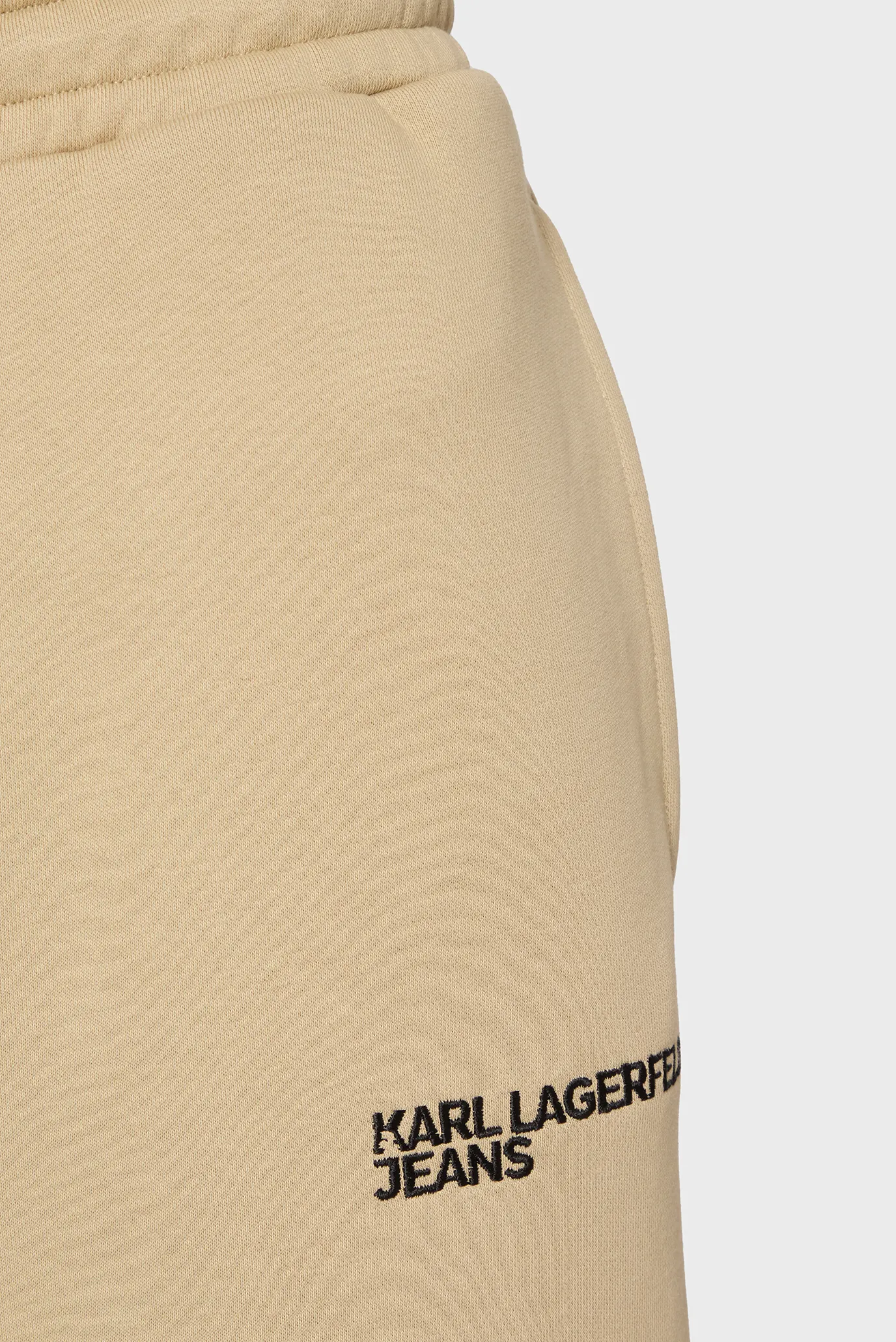 Женские бежевые спортивные брюки klj relaxed sweat pant 3