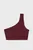 Жіночий бордовий топ PUMA SHAPE Asymmetrical Bra Women