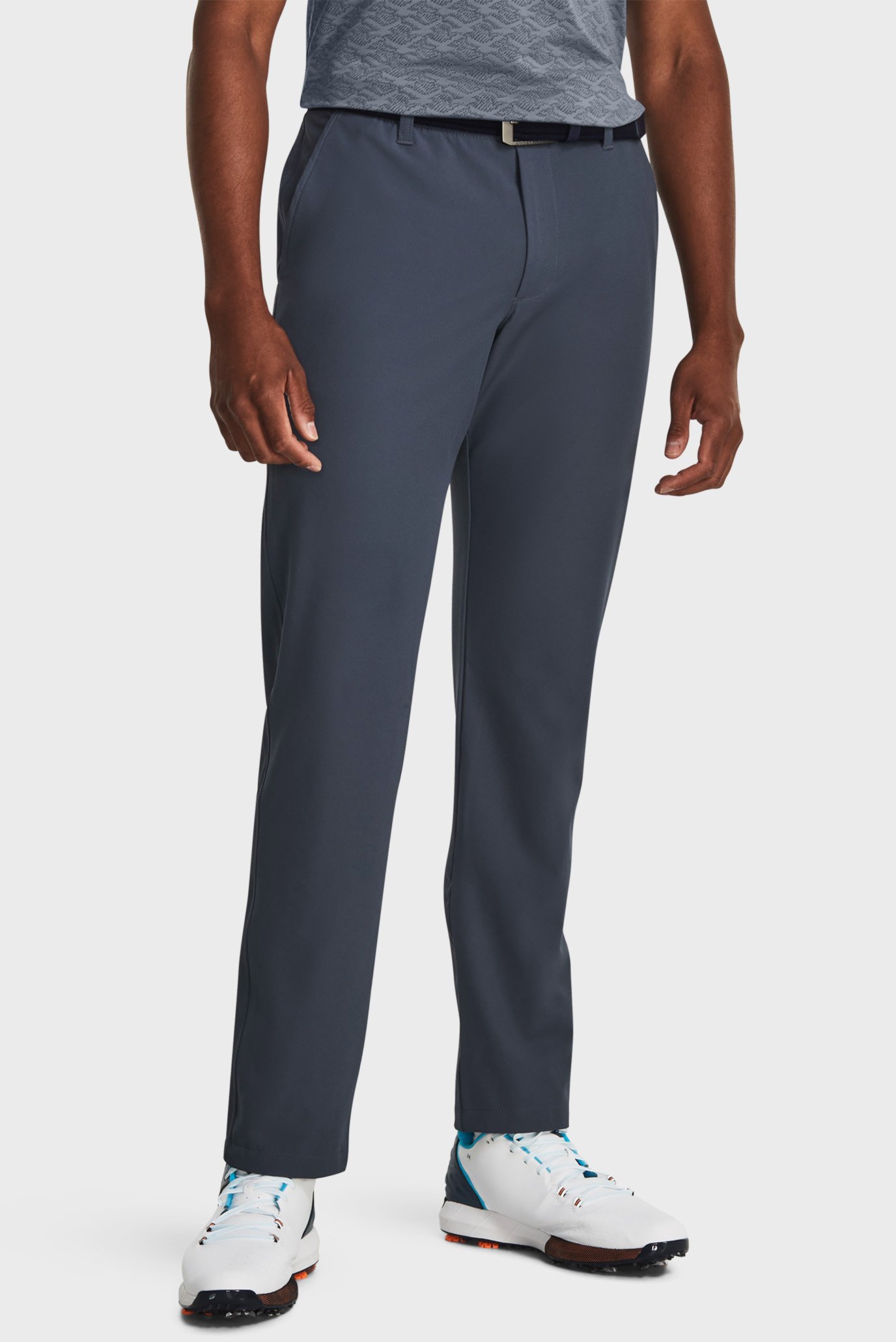 Чоловічі сірі спортивні штани UA Drive Tapered Pant 1