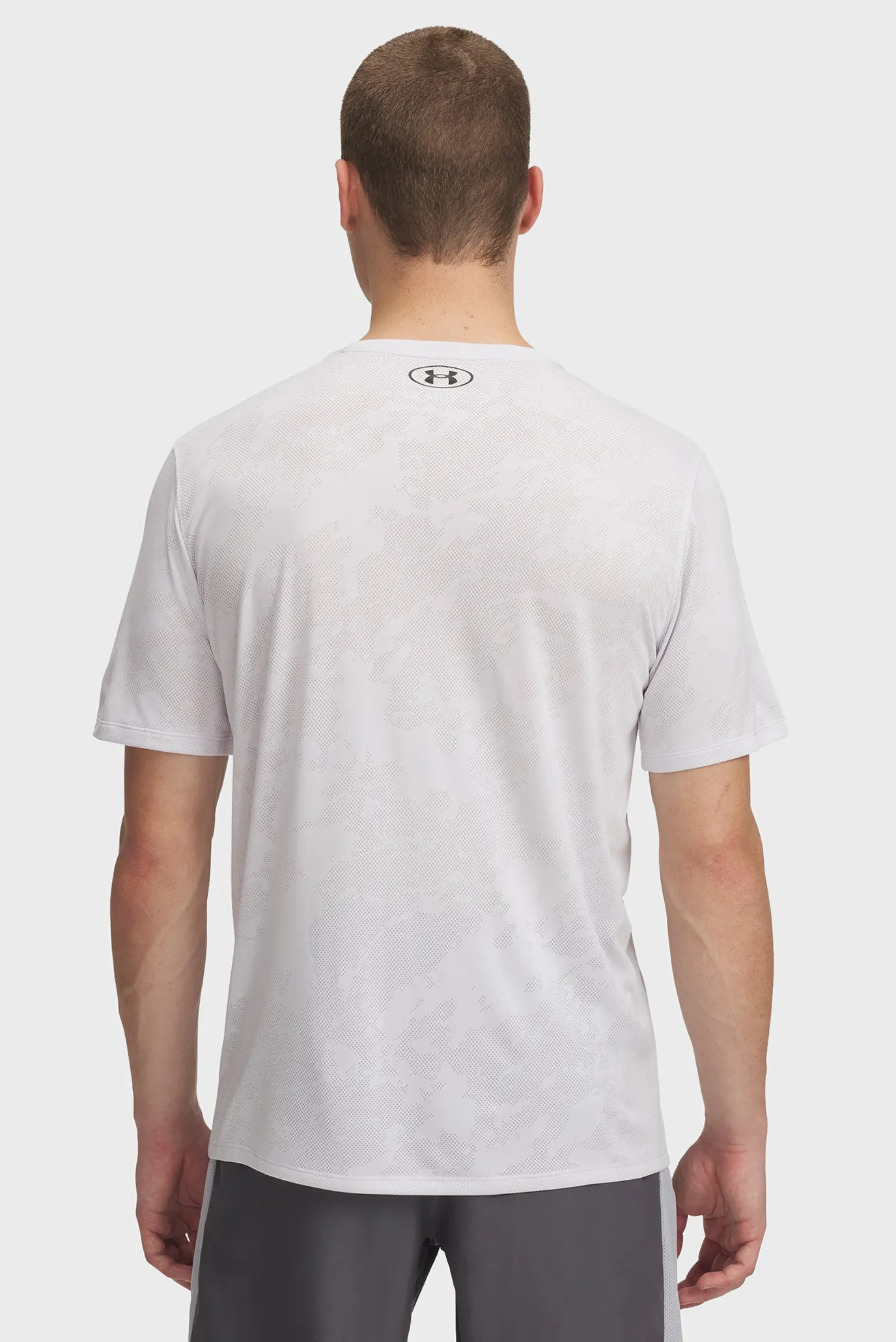 Чоловіча світло-сіра футболка UA Tech Vent Jcqrd SS 2