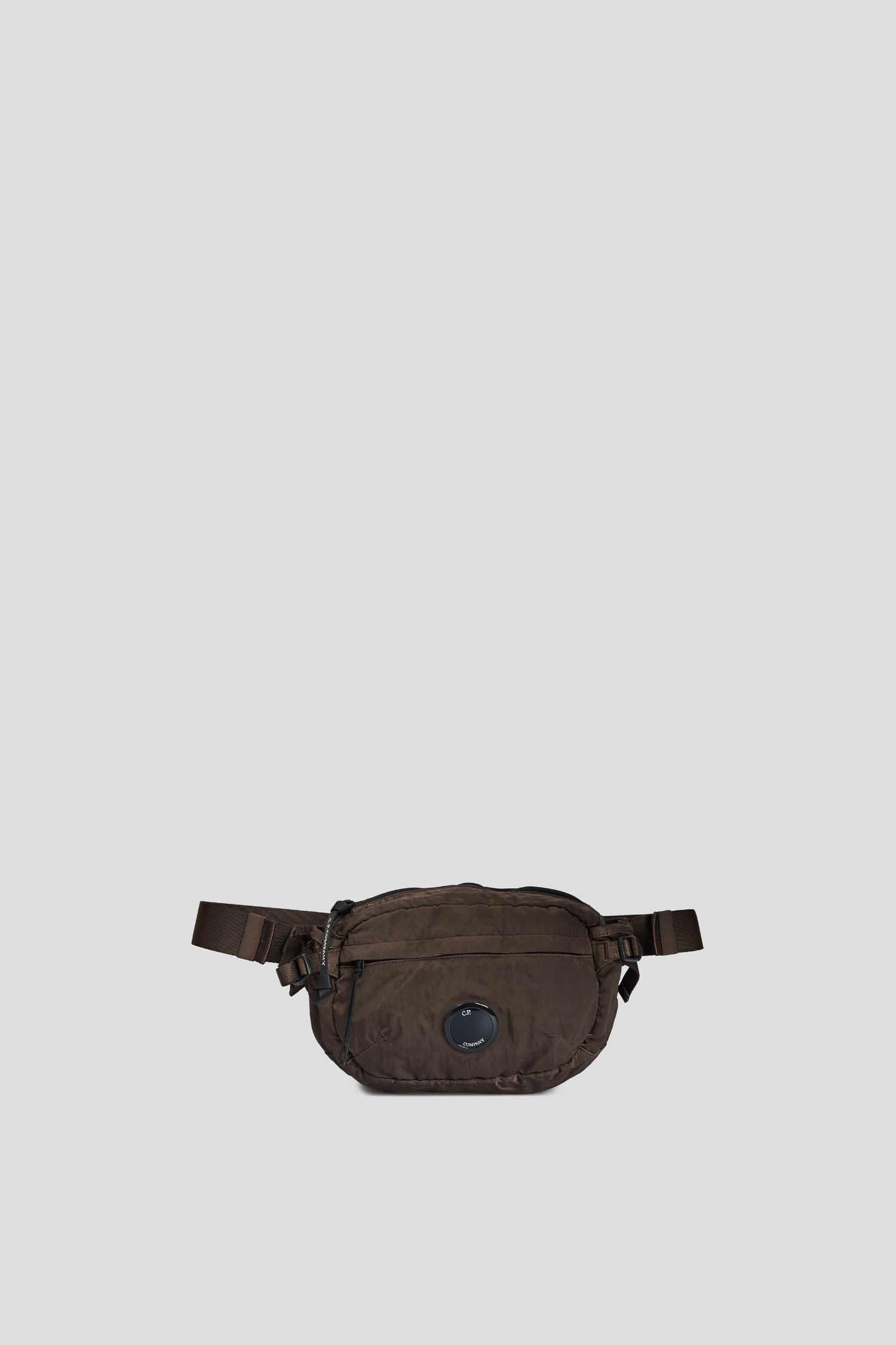Мужская коричневая поясная сумка CP Company 112A005269G-365 — MD-Fashion