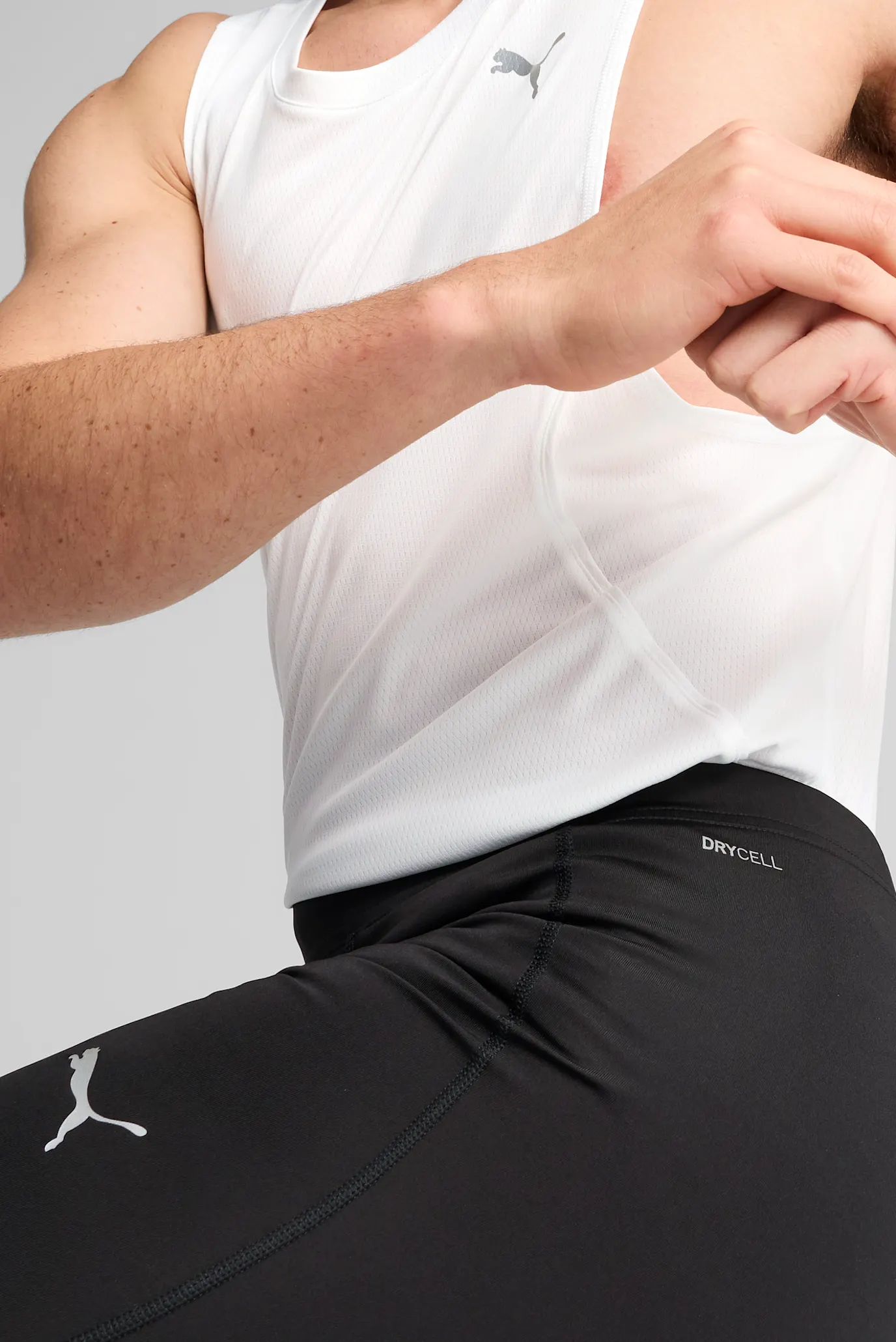 Чоловічі чорні велосипедки RUN FOUNDATION 8