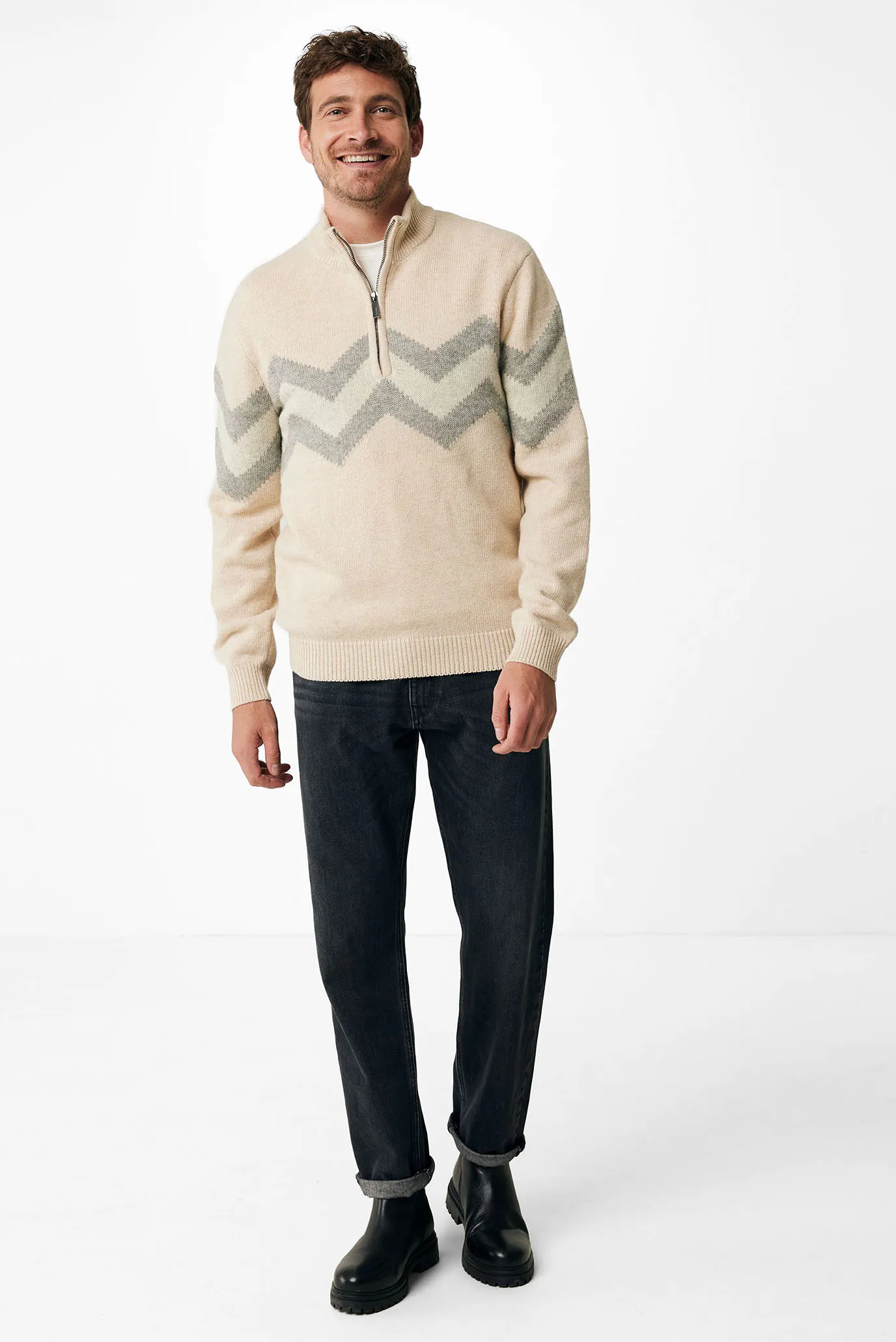 Чоловіча бежева кофта 2