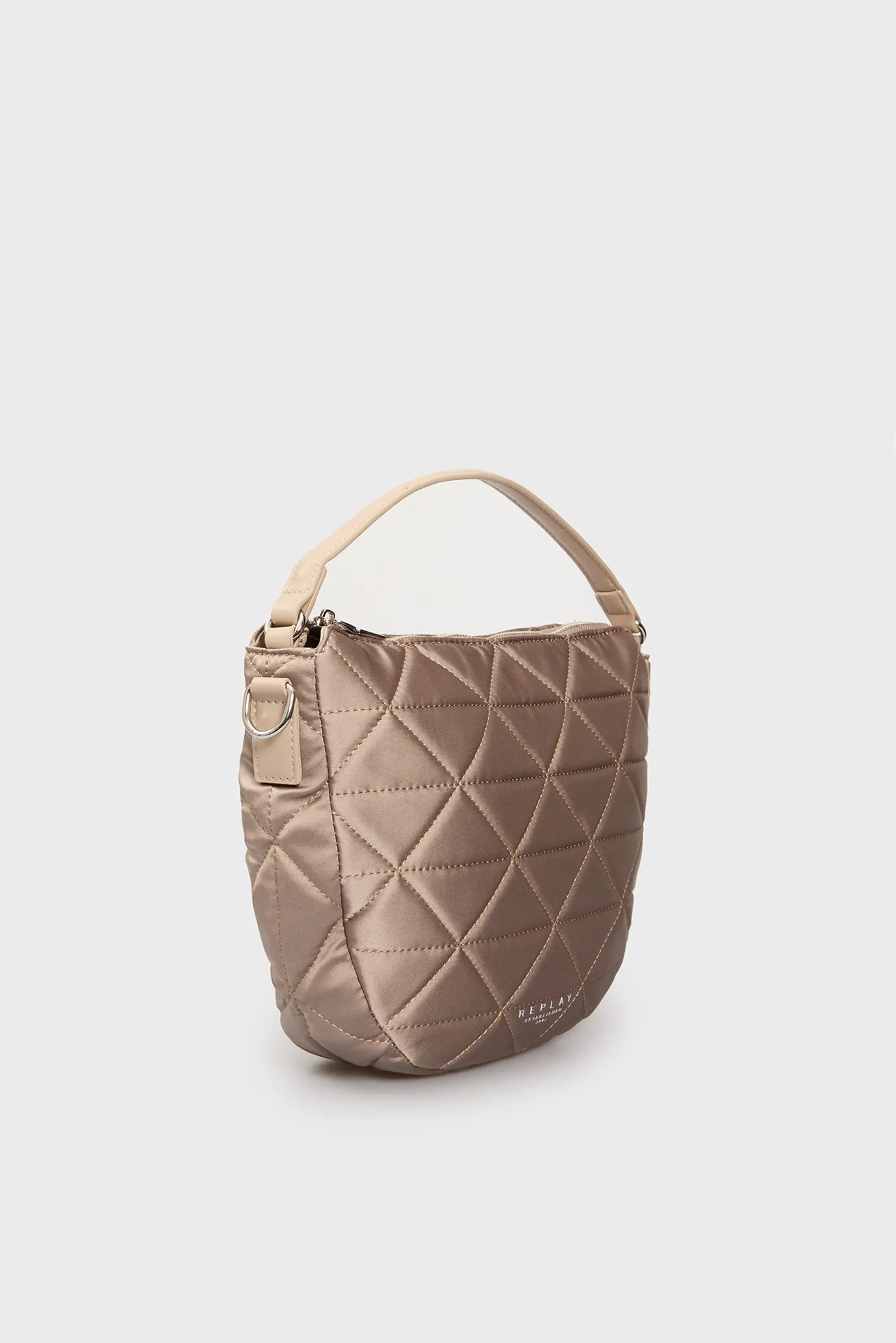 Жіноча бежева сумка 2