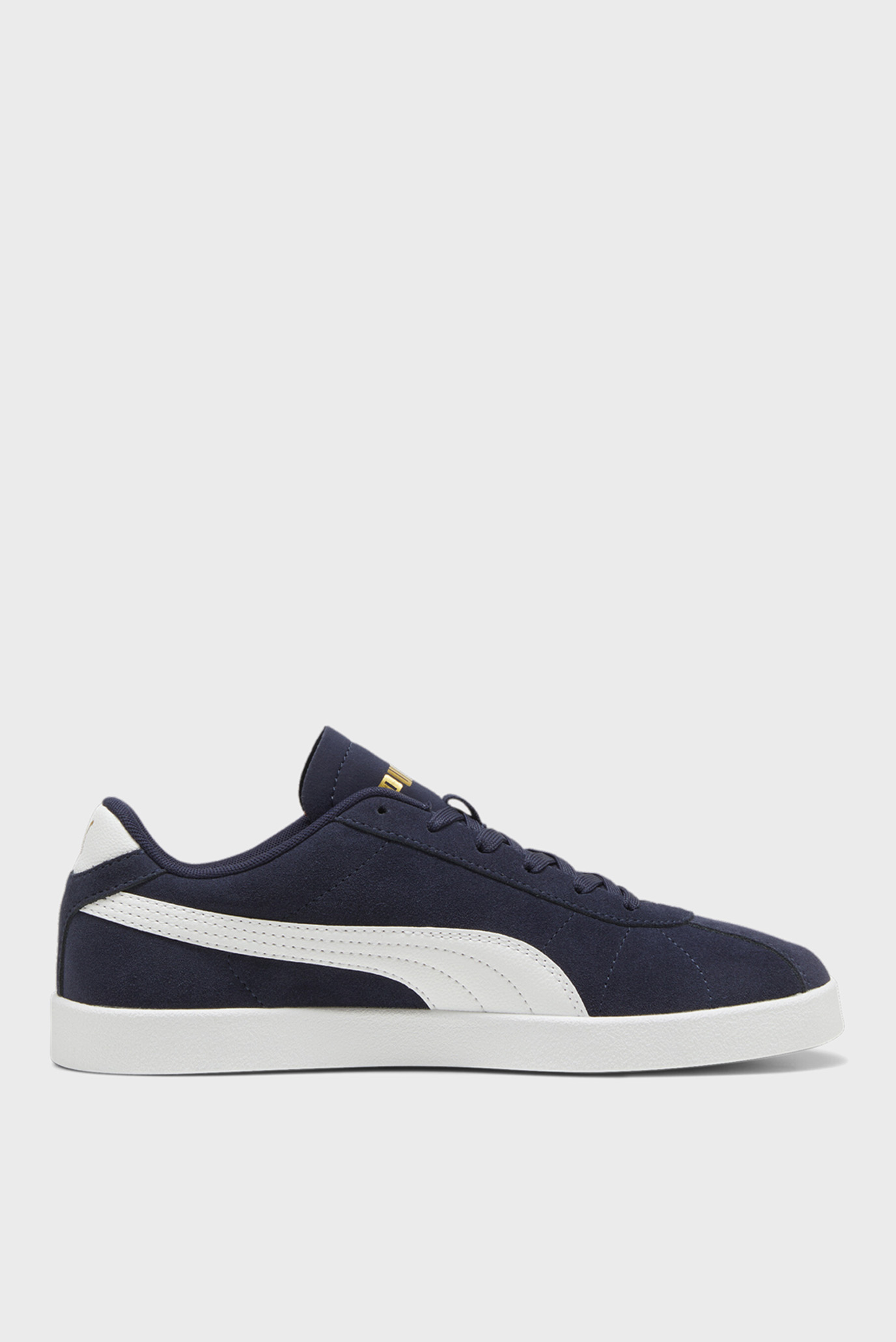 Темно-синие замшевые сникерсы PUMA Club II Suede Sneakers Unisex 1