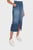 Женская синяя джинсовая юбка DNM MIDI SKIRT HW BETH CTD
