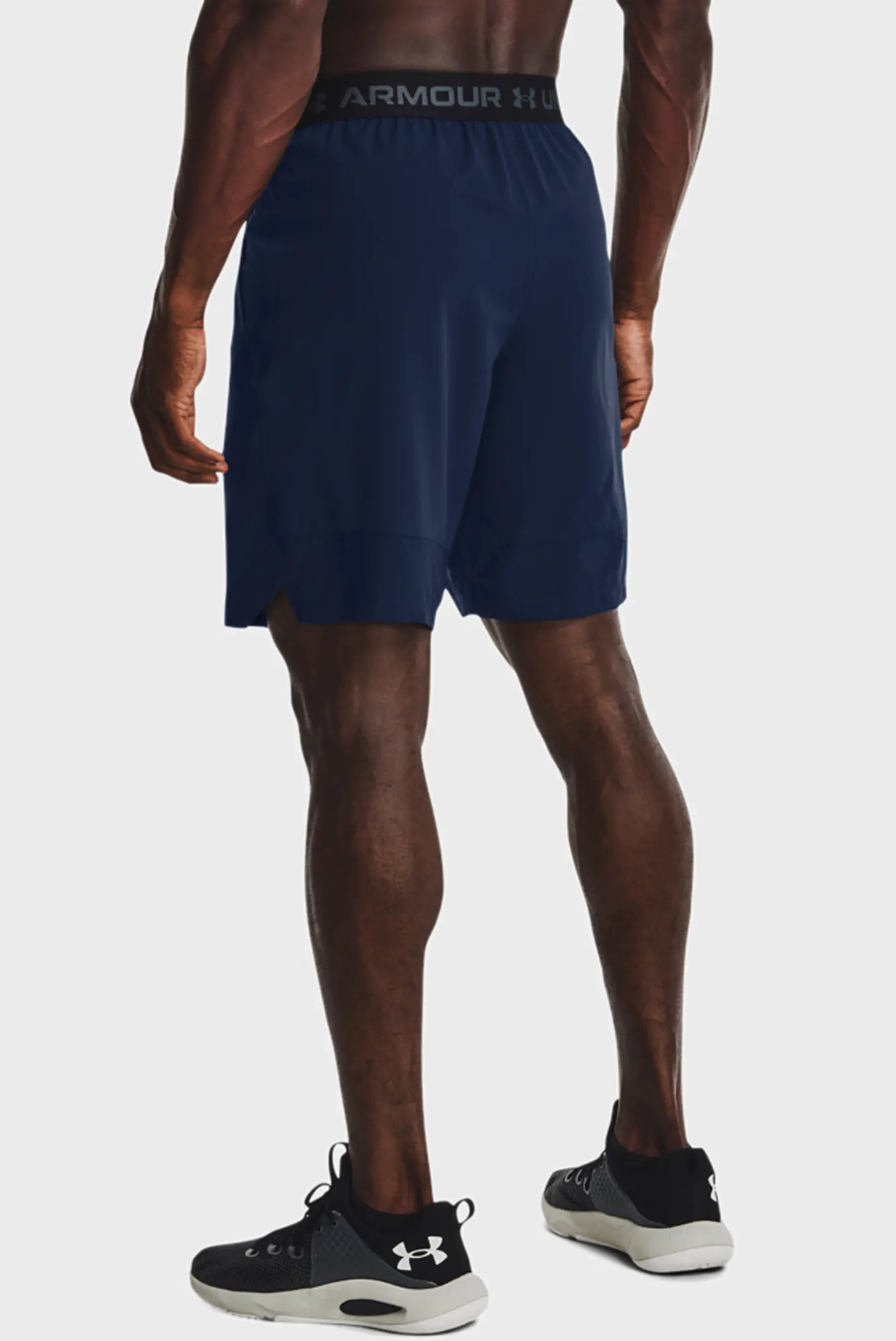 Мужские темно-синие шорты UA Vanish Woven 8in Shorts 3