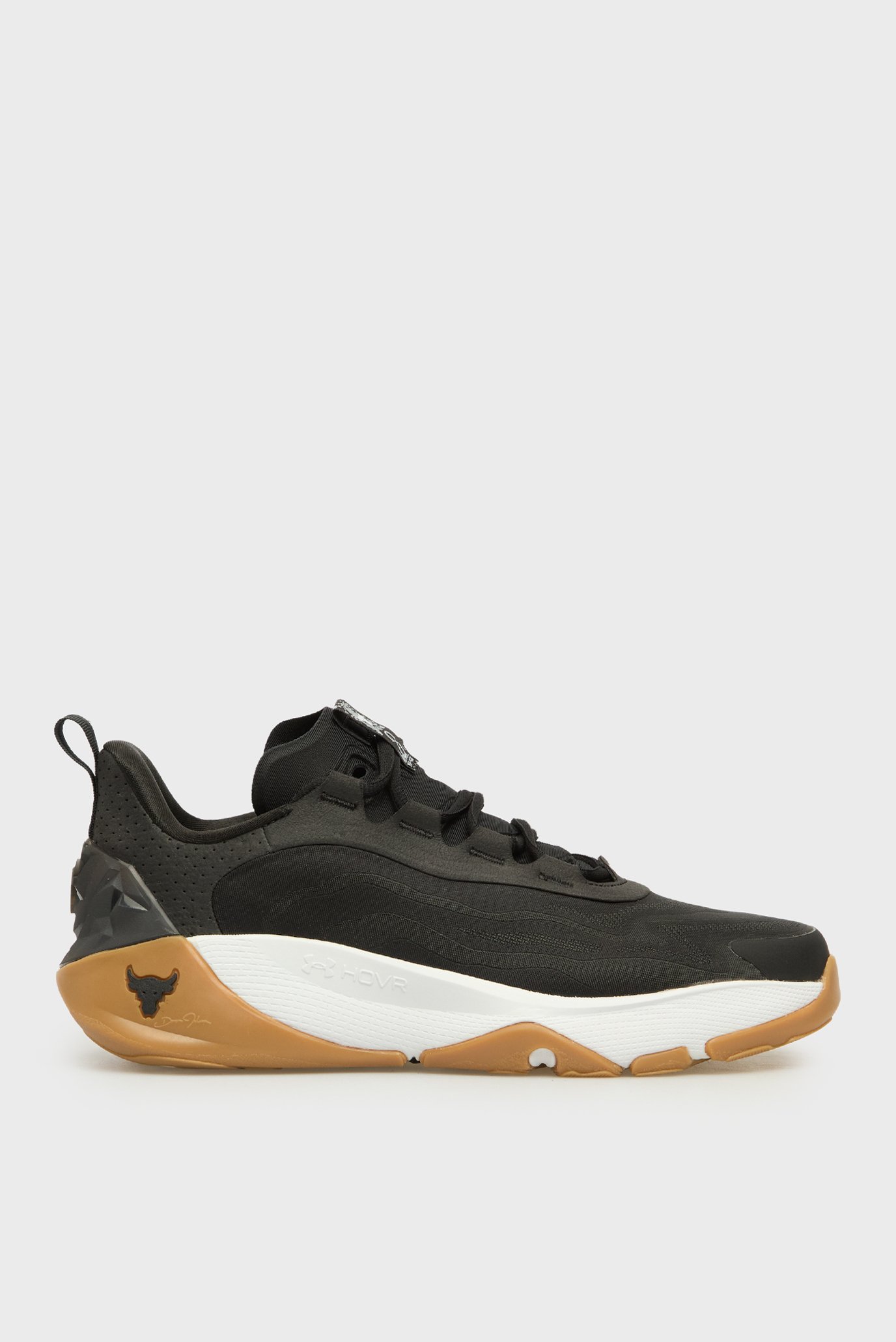 Мужские черные кроссовки UA Project Rock 8 Черный 11.5 Under Armour 6000852-001 Мужские черные кроссовки UA Project Rock 8 Черный 11.5 Under Armour 6000852-001