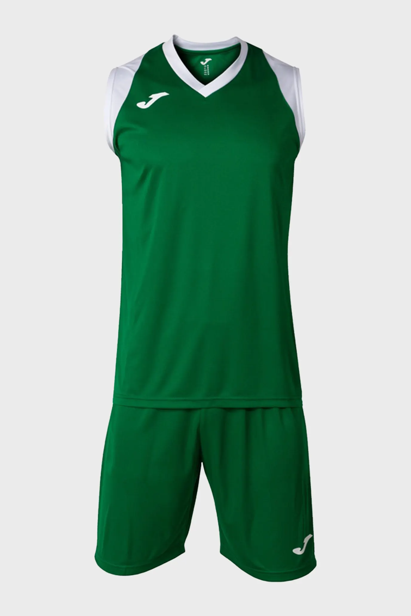 Чоловічий зелений комплект одягу (майка, шорти) 4