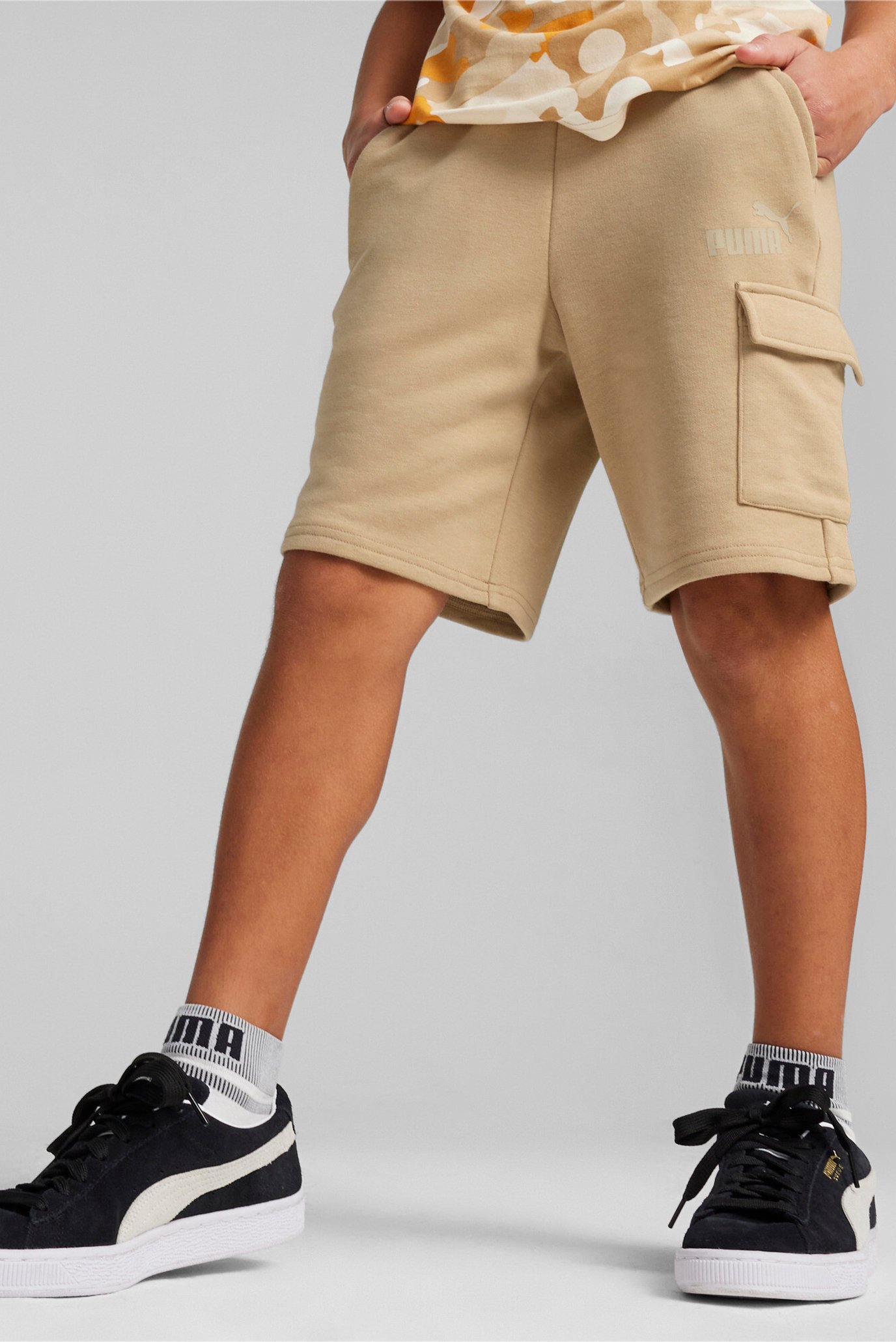 Дитячі бежеві шорти ESS Cargo Shorts 1