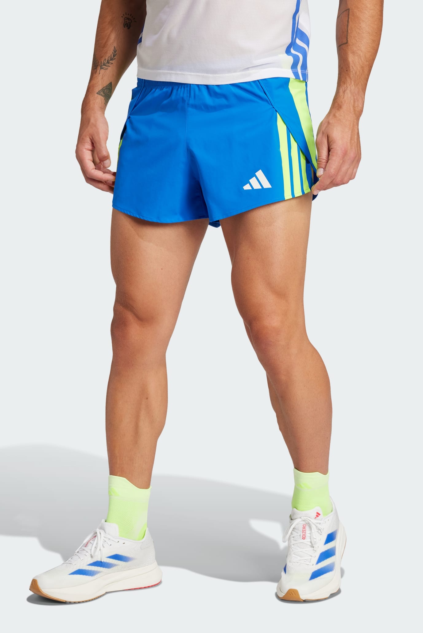 Чоловічі сині шорти Adizero Retro Running 1