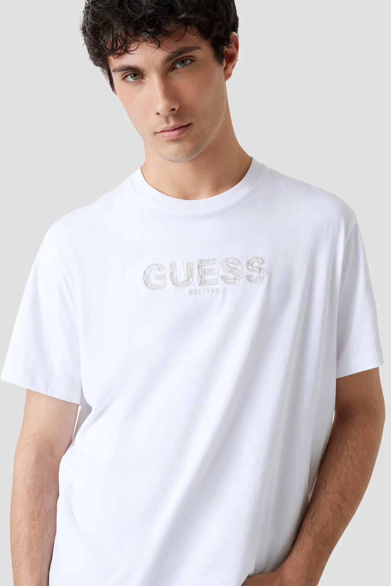 Чоловіча біла футболка 2