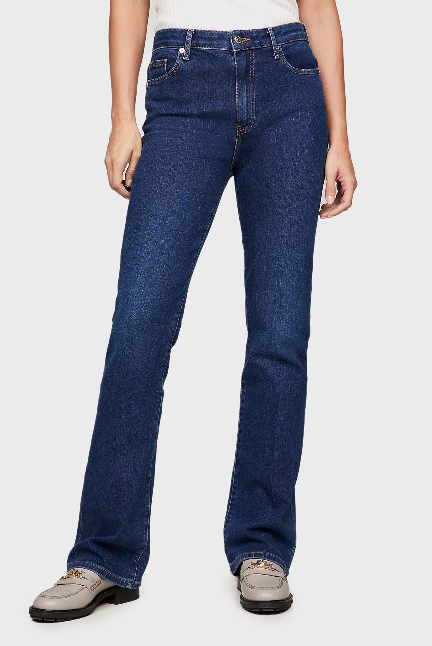 Жіночі темно-сині джинси BOOTCUT HW KAI 1