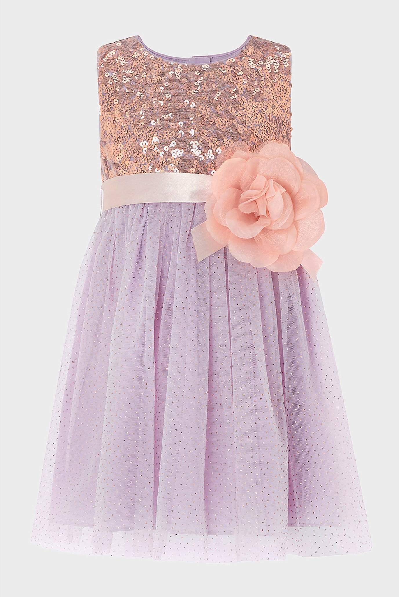 Детское фиолетовое платье BABY TRUTH DRESS 1