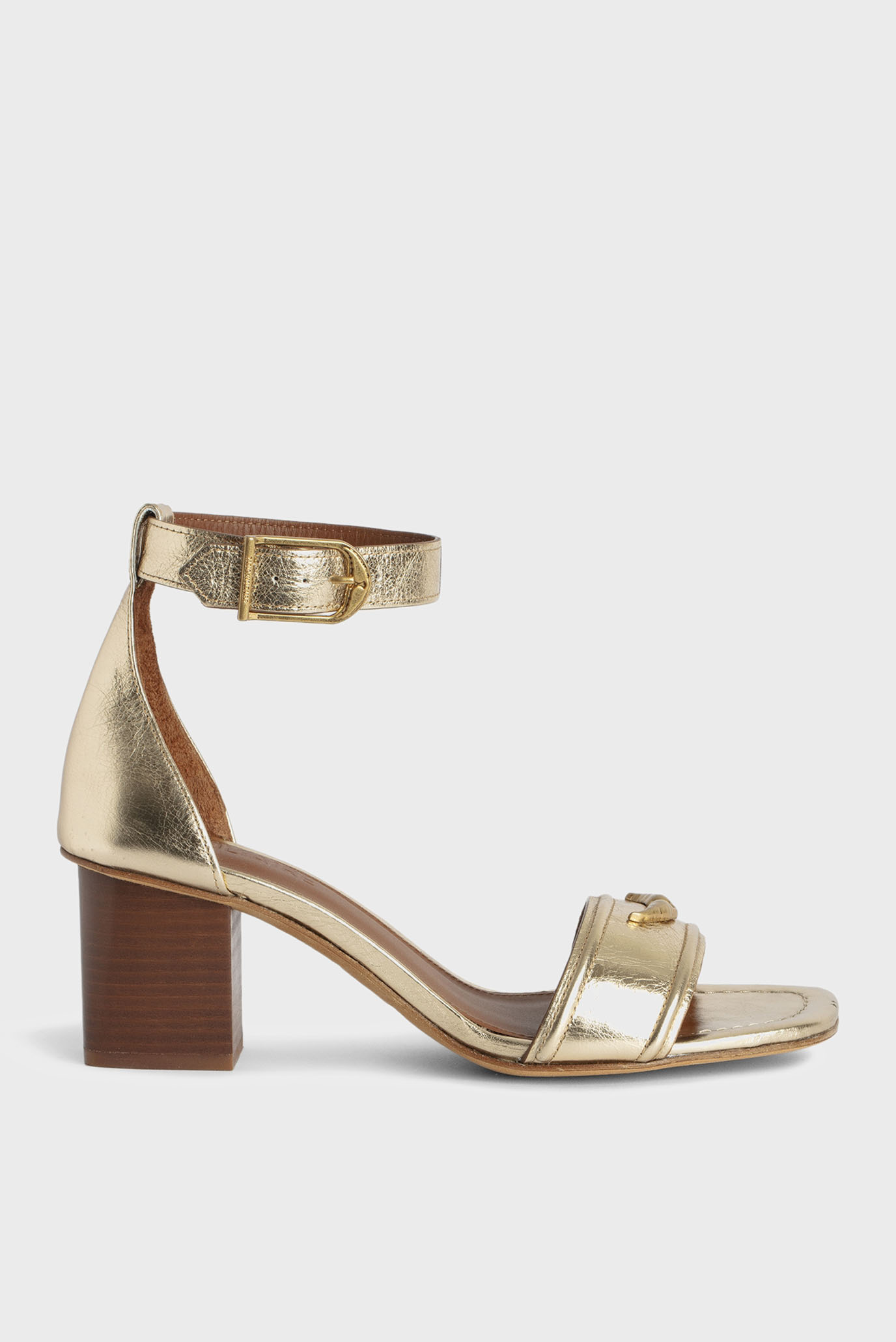 Женские золотистые кожаные босоножки Caprese Золотой 39 ZADIG&VOLTAIRE SWCT02005_GOLD Женские золотистые кожаные босоножки Caprese Золотой 39 ZADIG&VOLTAIRE SWCT02005_GOLD