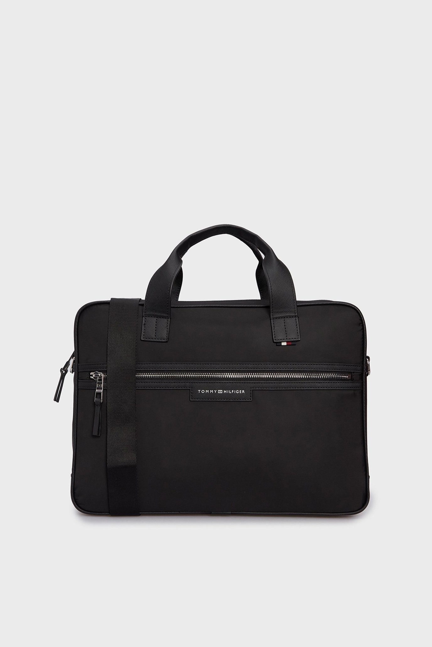 Мужская черная сумка для ноутбука TH URBAN REPREVE COMPUTER BAG Черный ONESIZE Tommy Hilfiger AM0AM11836 Мужская черная сумка для ноутбука TH URBAN REPREVE COMPUTER BAG Черный ONESIZE Tommy Hilfiger AM0AM11836