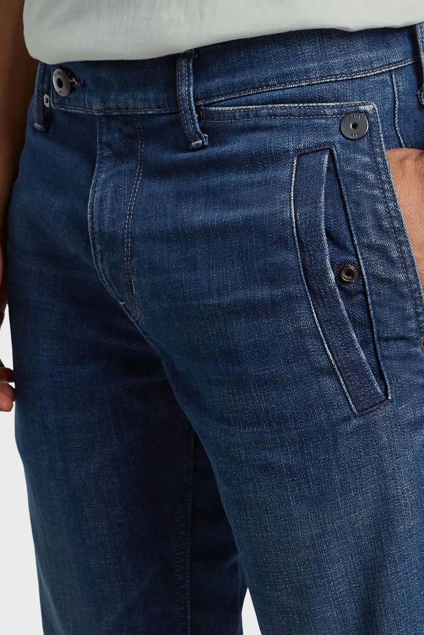 Мужские темно-синие джинсы Vent 3D Slim 4