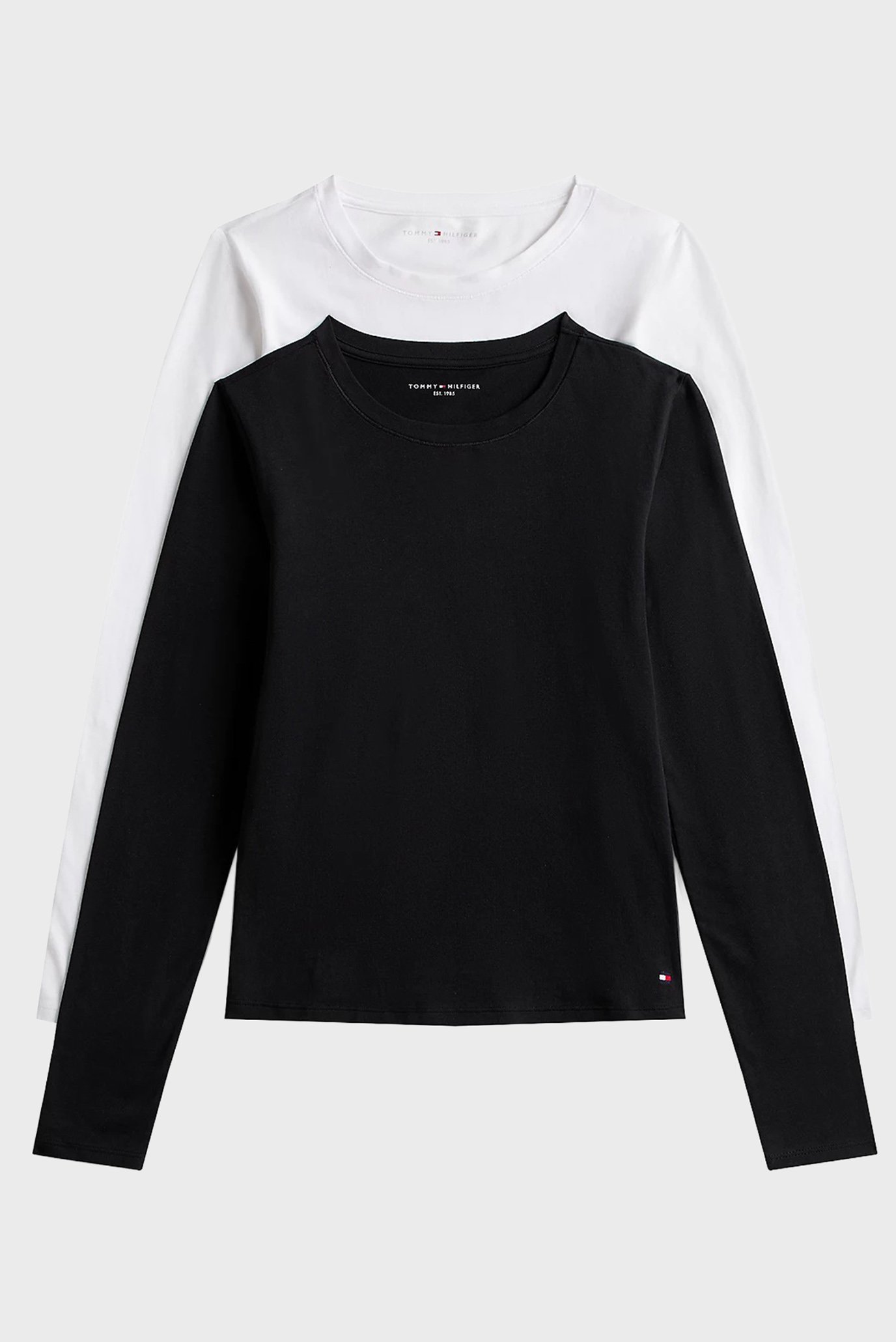 Женский лонгслив (2 шт) LS Разноцветный M Tommy Hilfiger UW0UW06132 Женский лонгслив (2 шт) LS Разноцветный M Tommy Hilfiger UW0UW06132