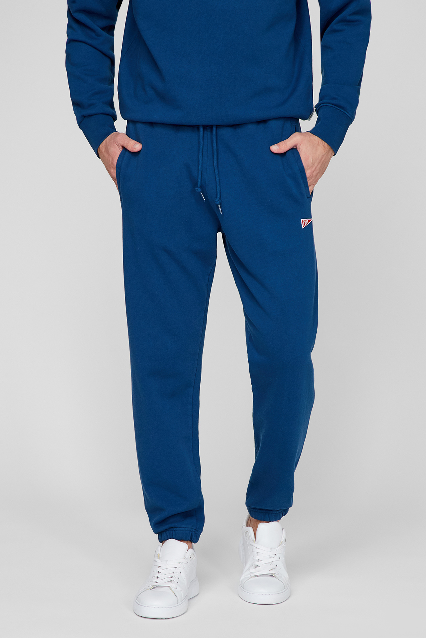Мужские синие спортивные брюки 1
