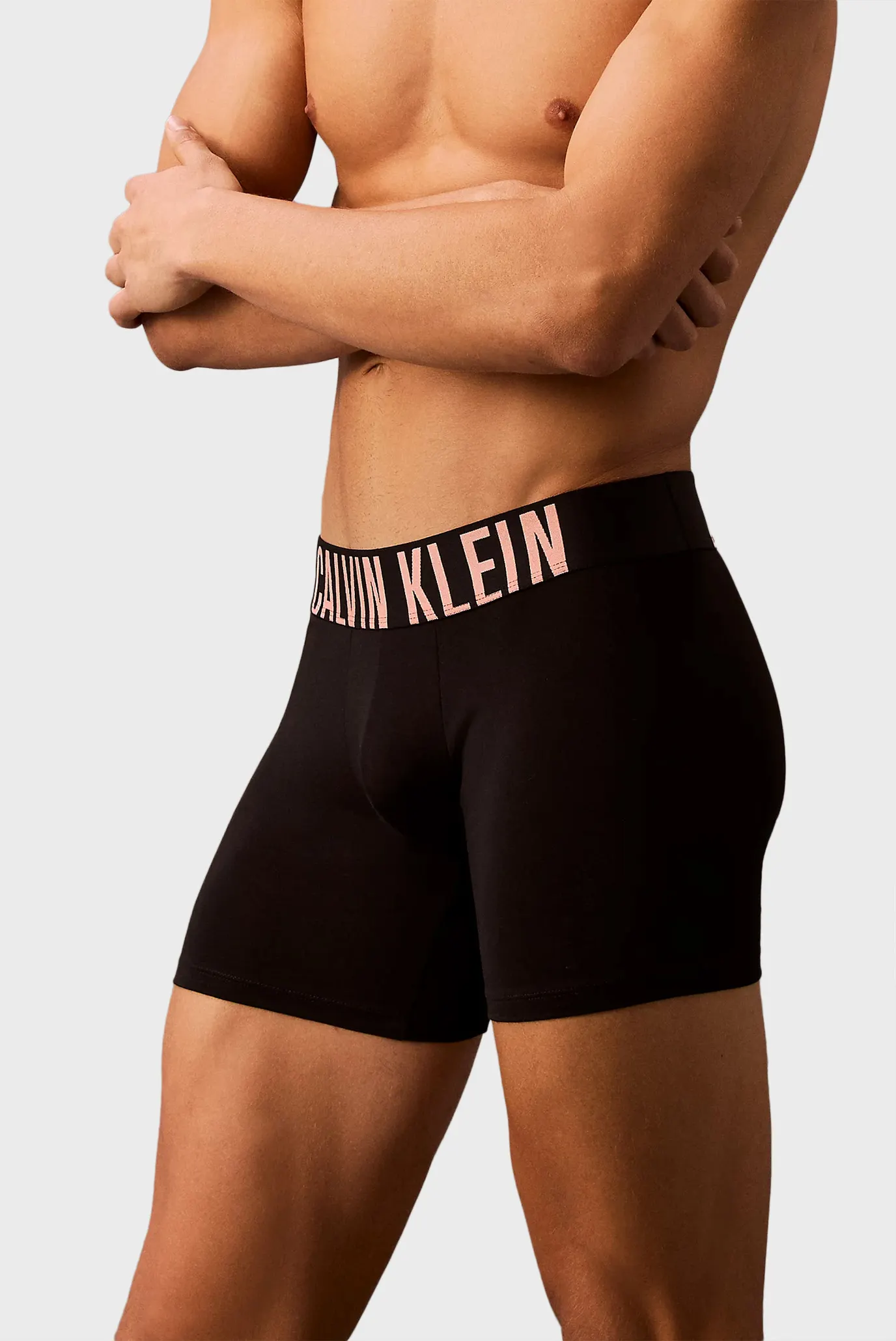 Мужские черные боксеры (3 шт) BOXER BRIEF 6