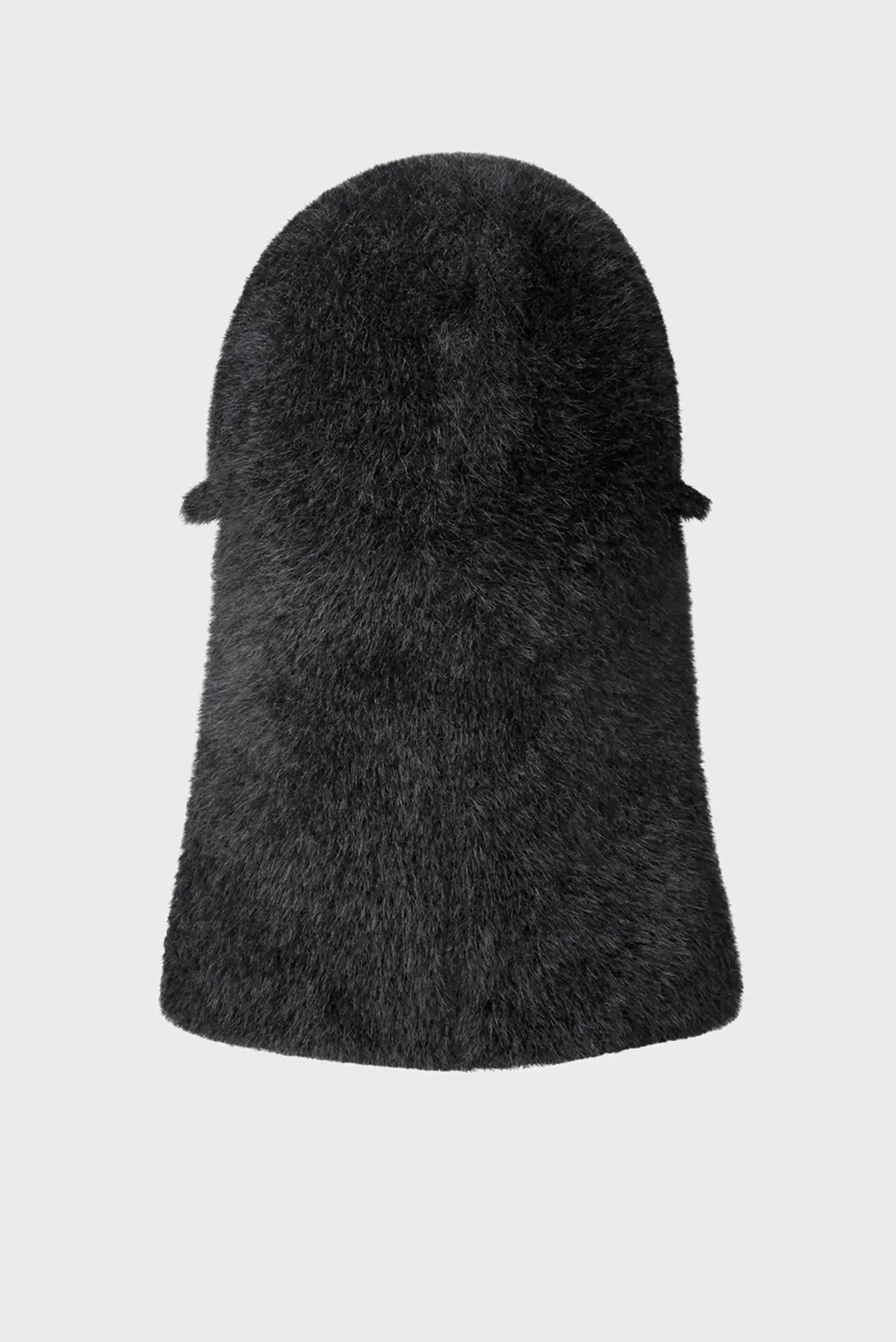 Женская черная балаклава 4