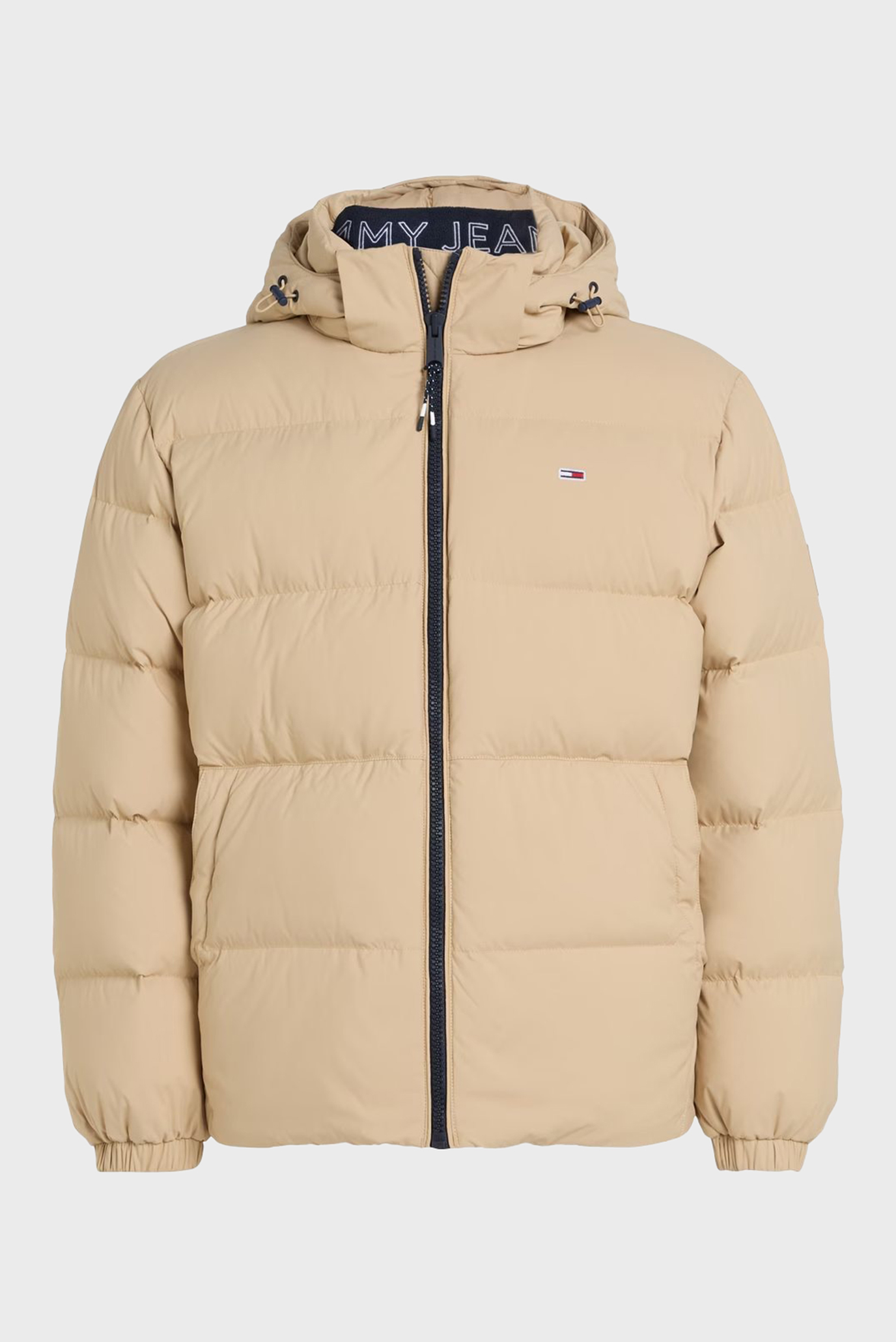 Чоловічий бежевий пуховик TJM ESSENTIAL DOWN JACKET EXT 1