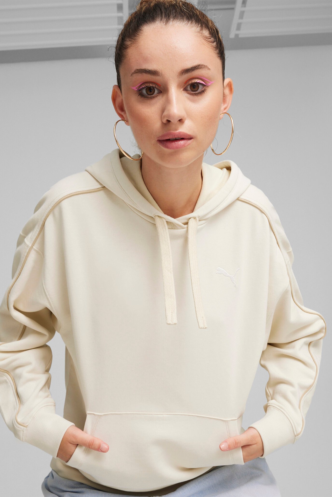 Жіноче бежеве худі HER Women's Hoodie 1