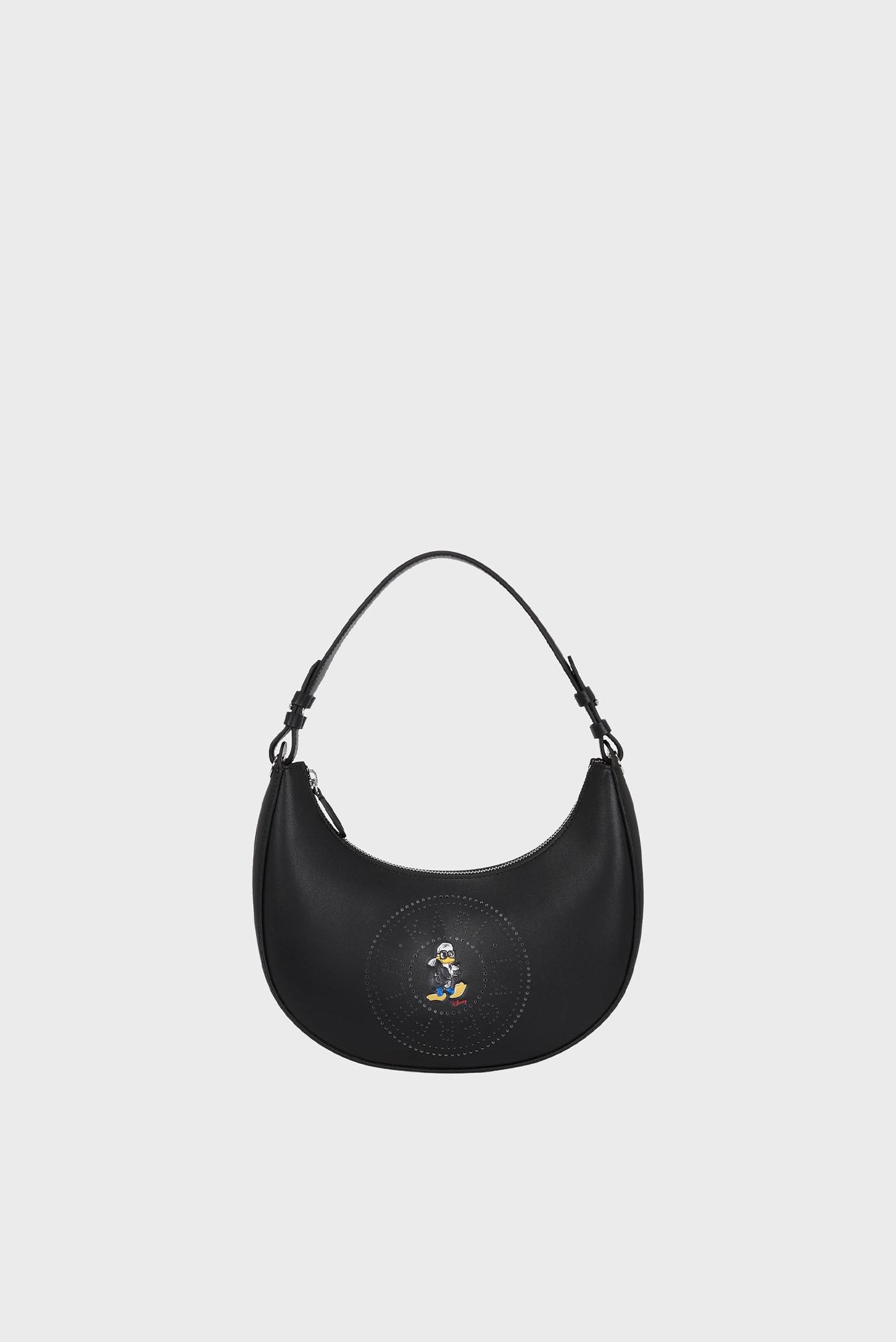 Женская черная кожаная сумка moon Karl x Disney Черный ONESIZE Karl Lagerfeld A3W30267 Женская черная кожаная сумка moon Karl x Disney Черный ONESIZE Karl Lagerfeld A3W30267