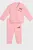 Детский розовый спортивный костюм (кофта, брюки) Minicats Full-Zip Set Toddlers