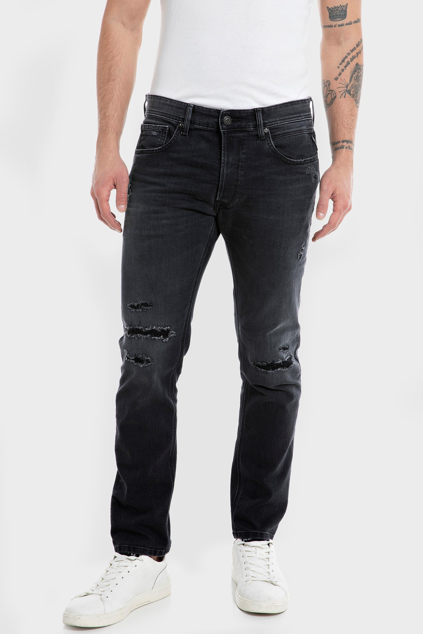 Чоловічі чорні джинси WILLBI 1
