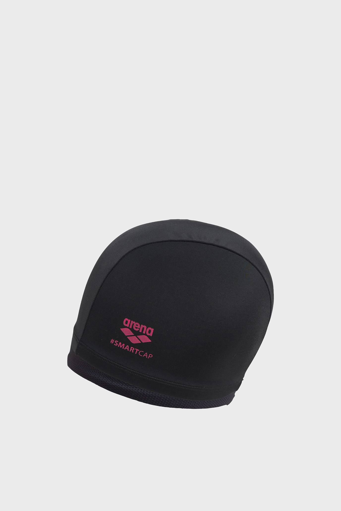 Женская черная шапочка для плавания SMARTCAP 1