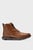 Чоловічі коричневі шкіряні черевики ZERØGRAND Omni City Boot