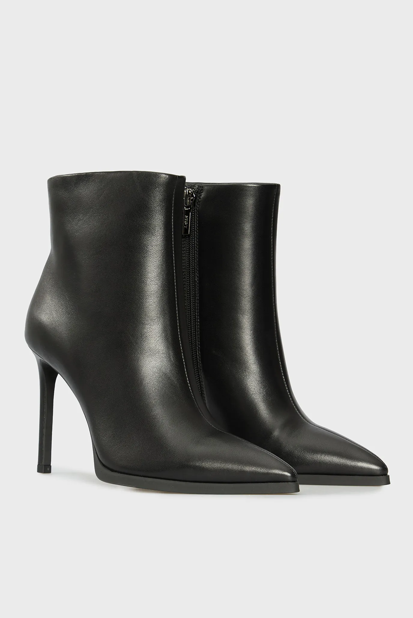 Женские черные кожаные ботильоны Edwige 3