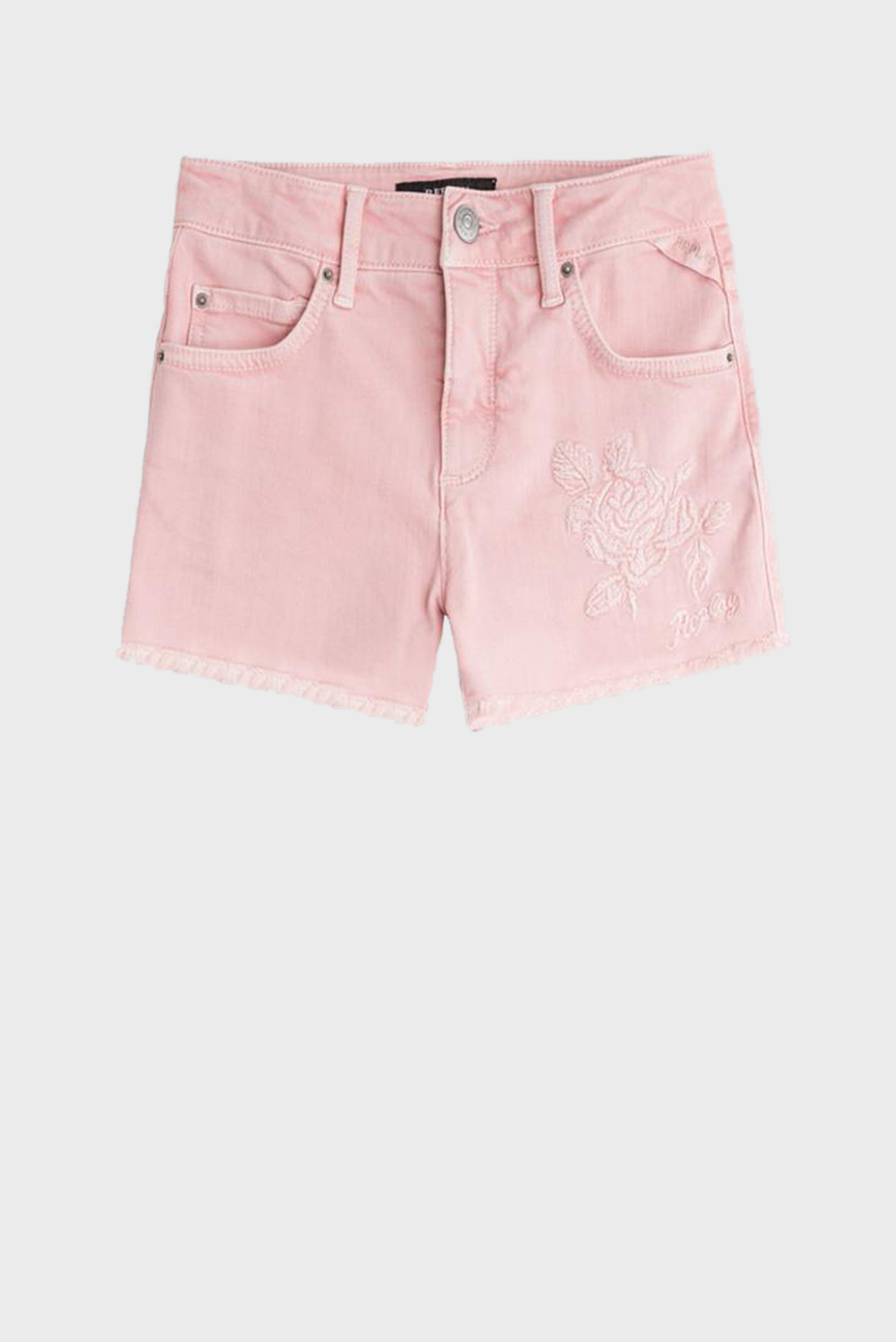 Дитячі рожеві джинсові шорти 1