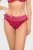 Женские малиновые трусики от купальника