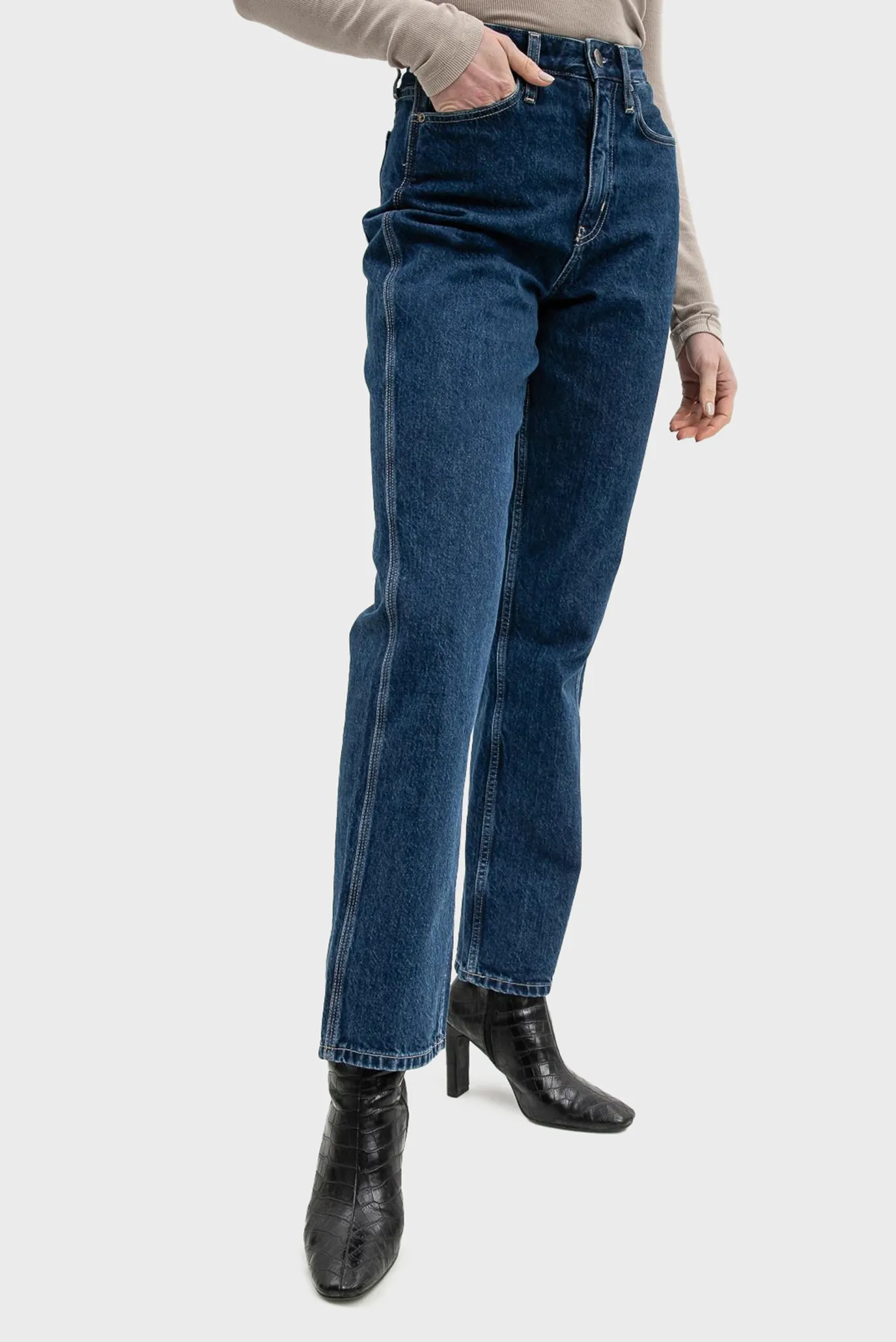 Женские синие джинсы ARCHIVE BLUE RINSE 3